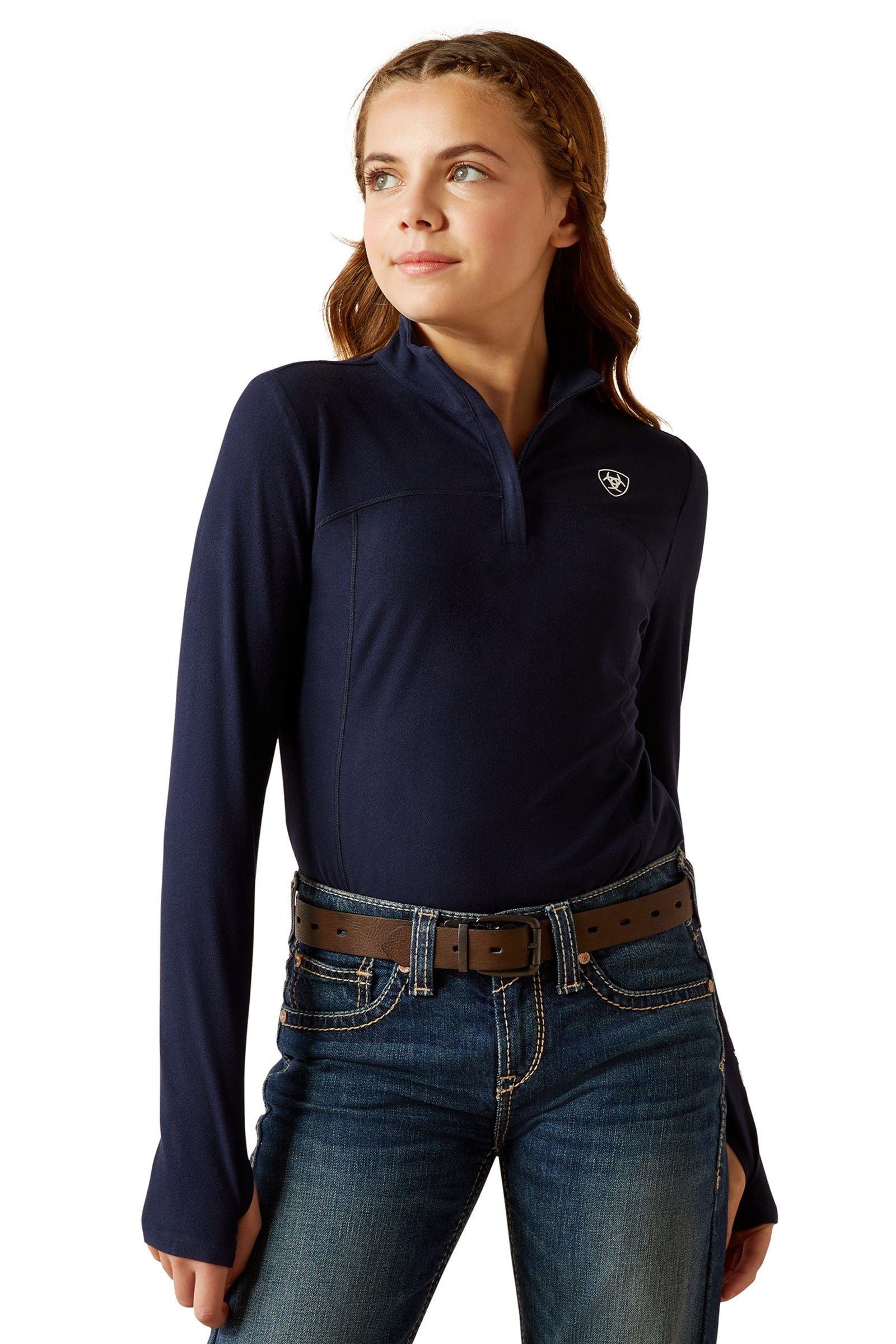 Ariat Lowell 3.0 Kid´s 1/4 Zip Baselayer Shirt Ropa Niños