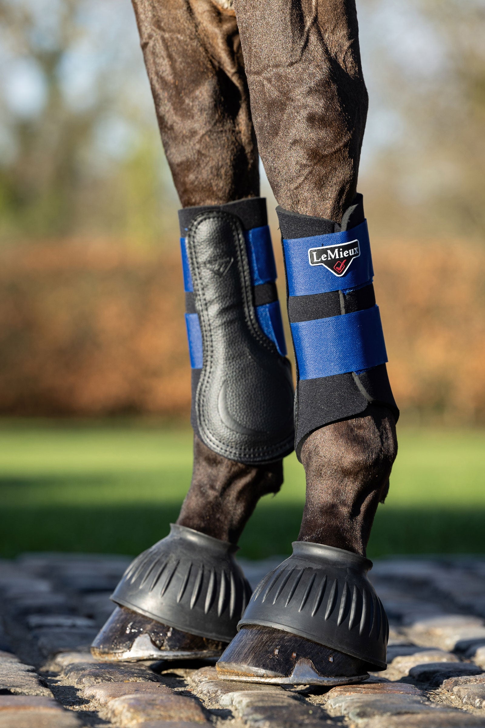 LeMieux Rubber Pull On Over Reach Boots Leg & Hoof Protection