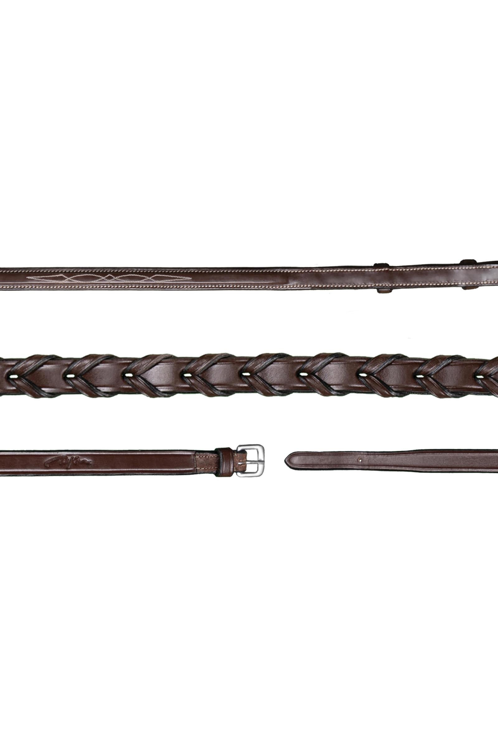 Dy'on US-Collection riendas con cordones 16 mm Cabezadas de montar & Riendas