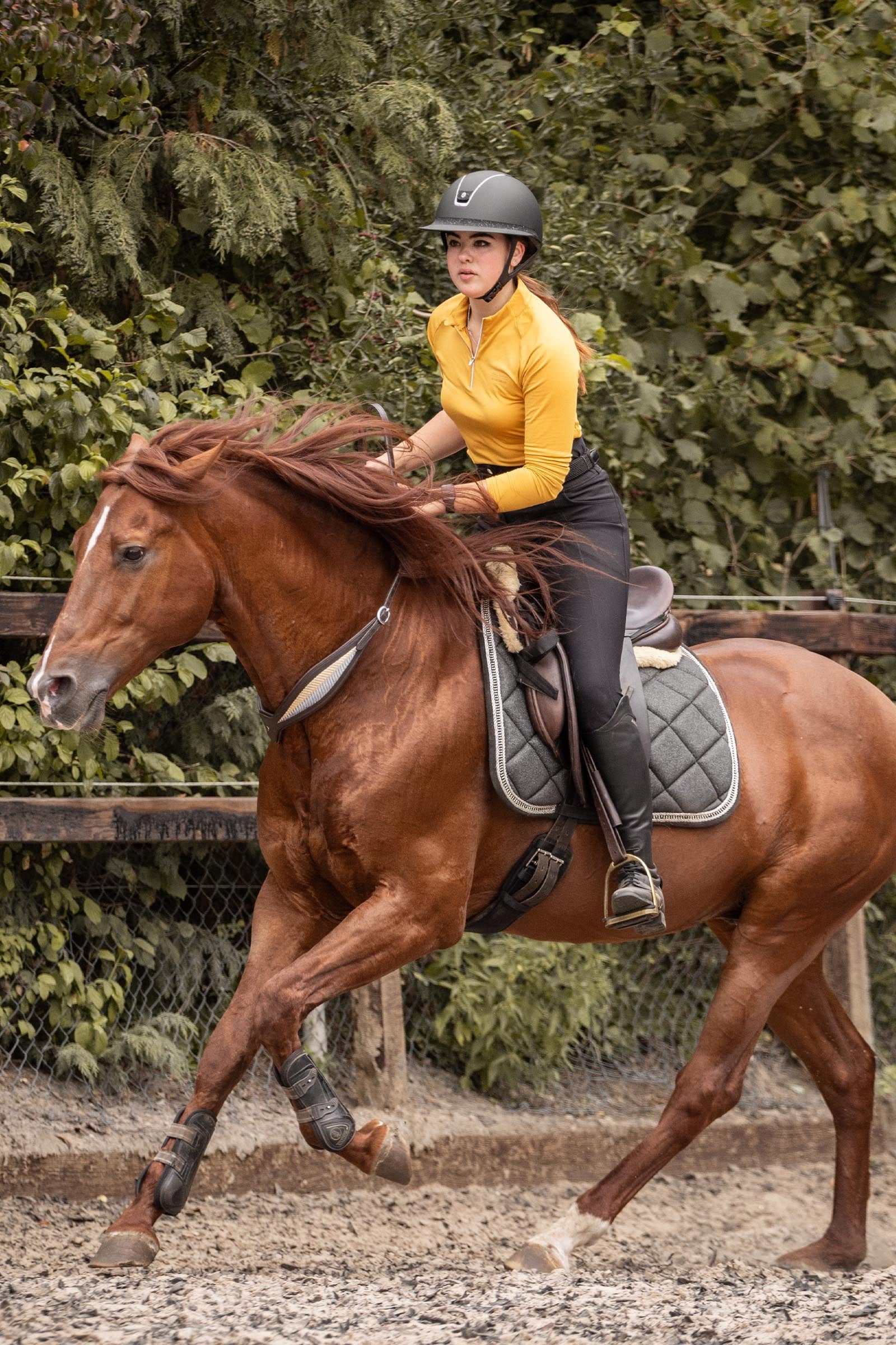 F.R.A. Freedom Riding Articles Whisper Leather Riding Balance Reins Bridles & Reins