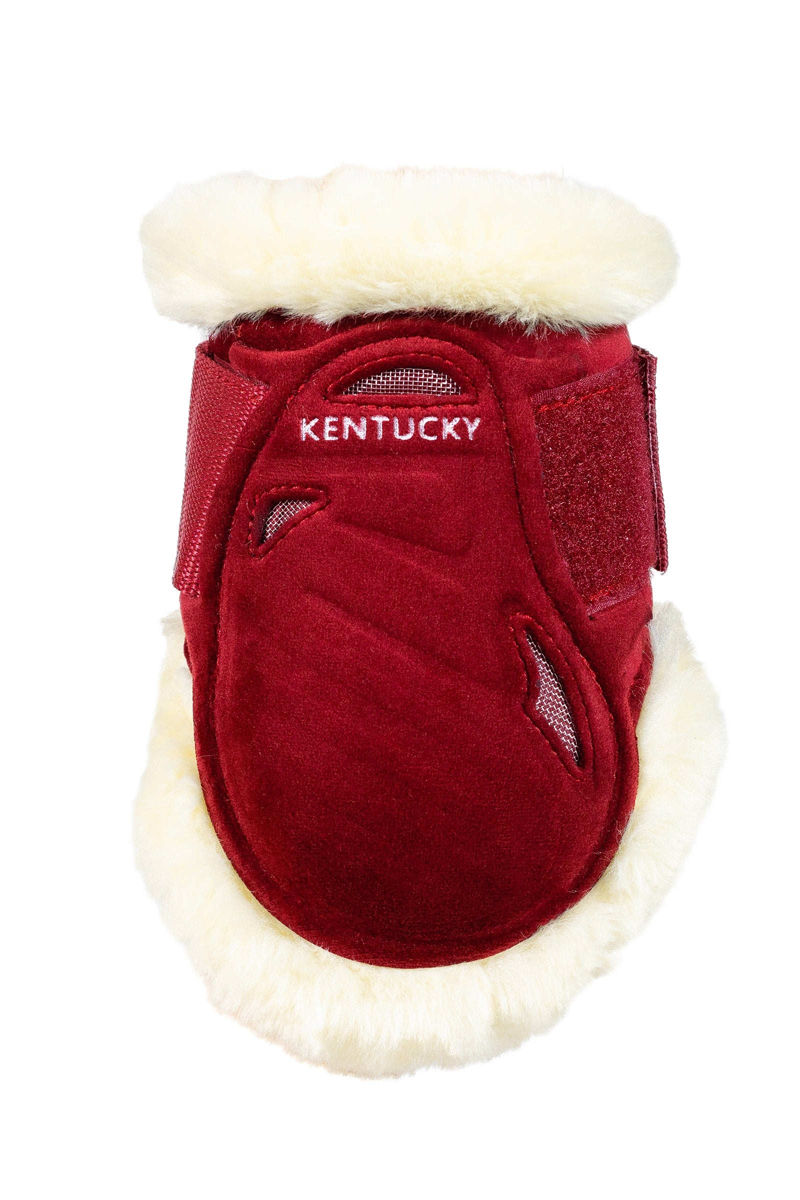 Kentucky Horsewear Botas de menudillo de caballo joven de piel de oveja vegana Terciopelo Leg Protection & Hoof Protection for Horses