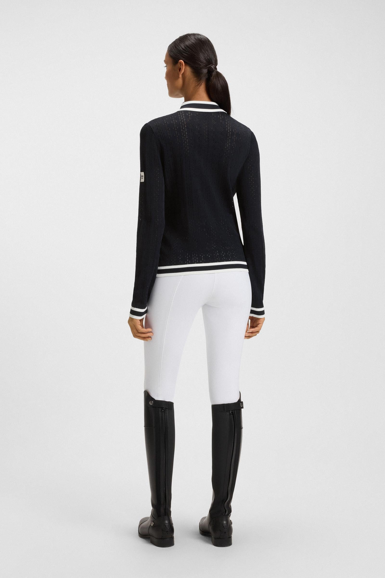 BOSS Equestrian Boss Pam Womens Knitwear Polo Ajor Women’s Riding Clothing