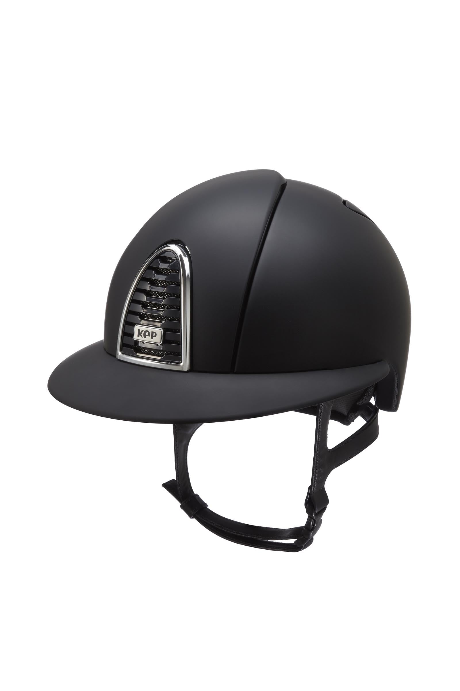 KEP Helmets KEP Cromo 2.0 Textile/Raw Polo Riding Helmet With Extra Visor, App Compatible Equipamiento Seguridad