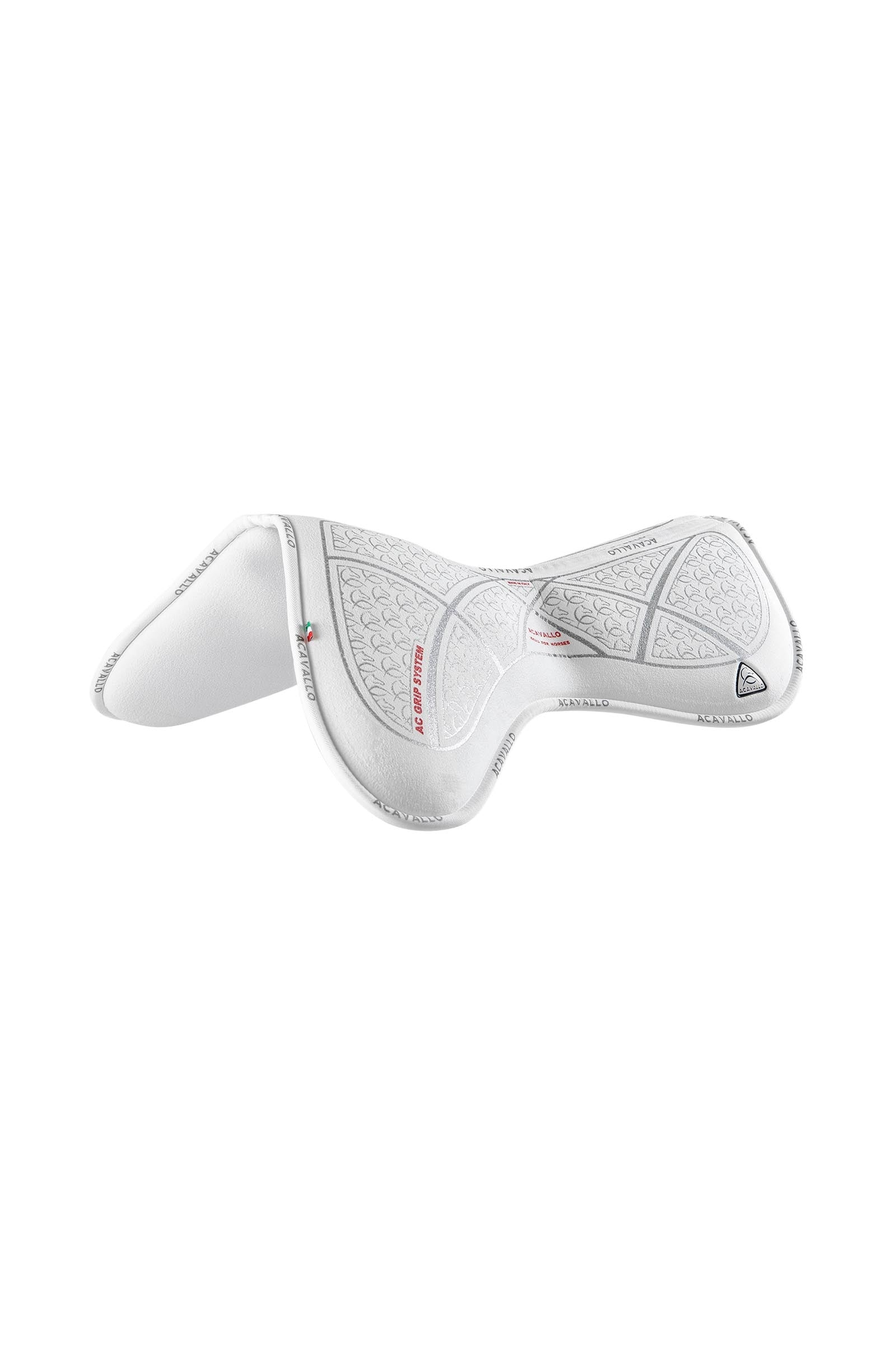 Acavallo mantilla de salto Close Contact de espuma viscoelástica, ante, agarre de silicona, plana Mantillas