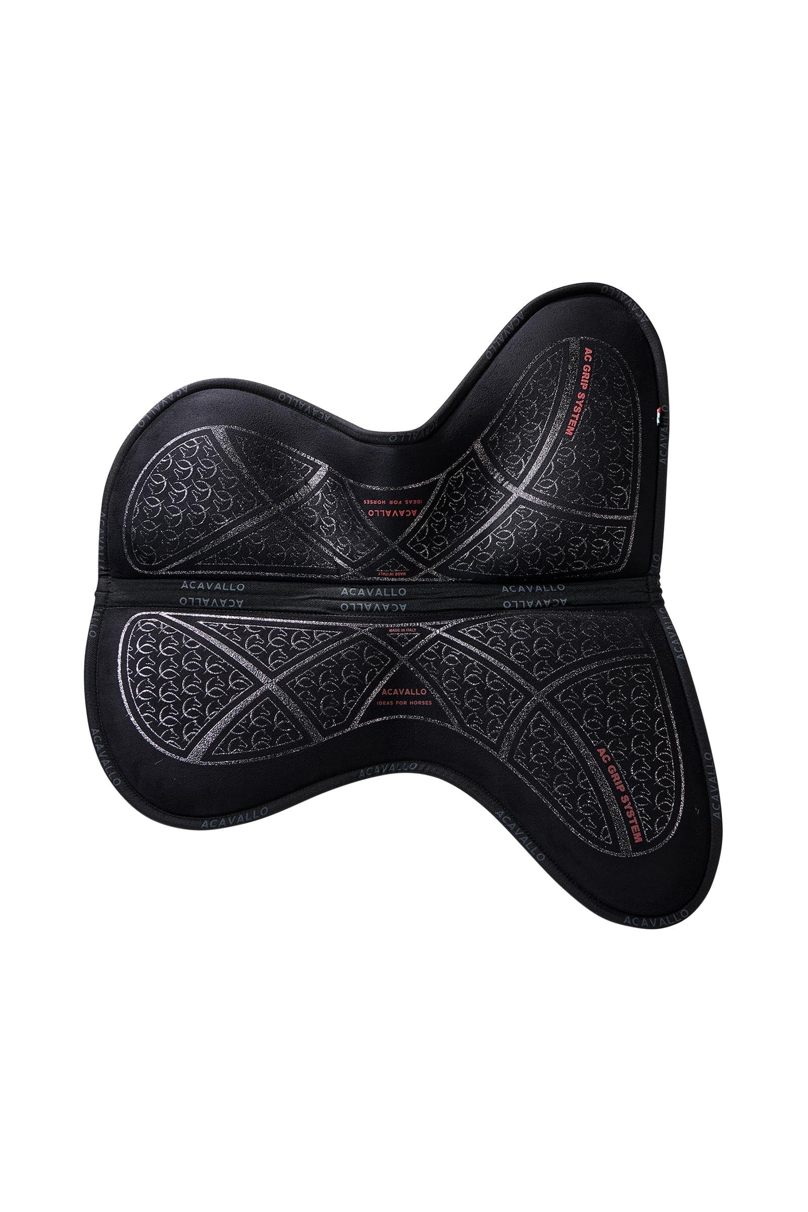 Acavallo Memory Foam Classic Jumping Pad Close Contact Suede Silicone Grip Flat Saddle Pads