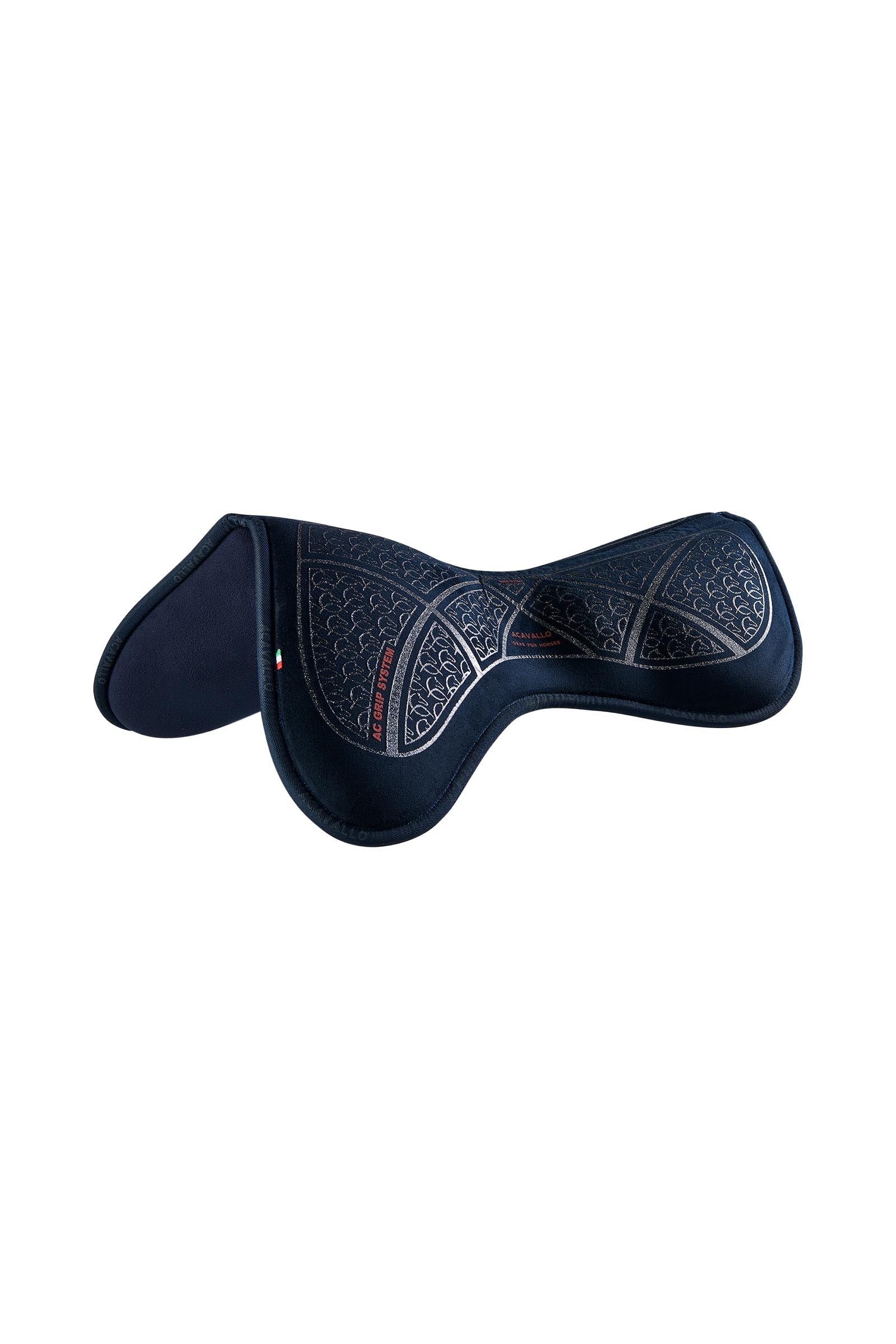 Acavallo mantilla de salto Close Contact de espuma viscoelástica, ante, agarre de silicona, plana Mantillas