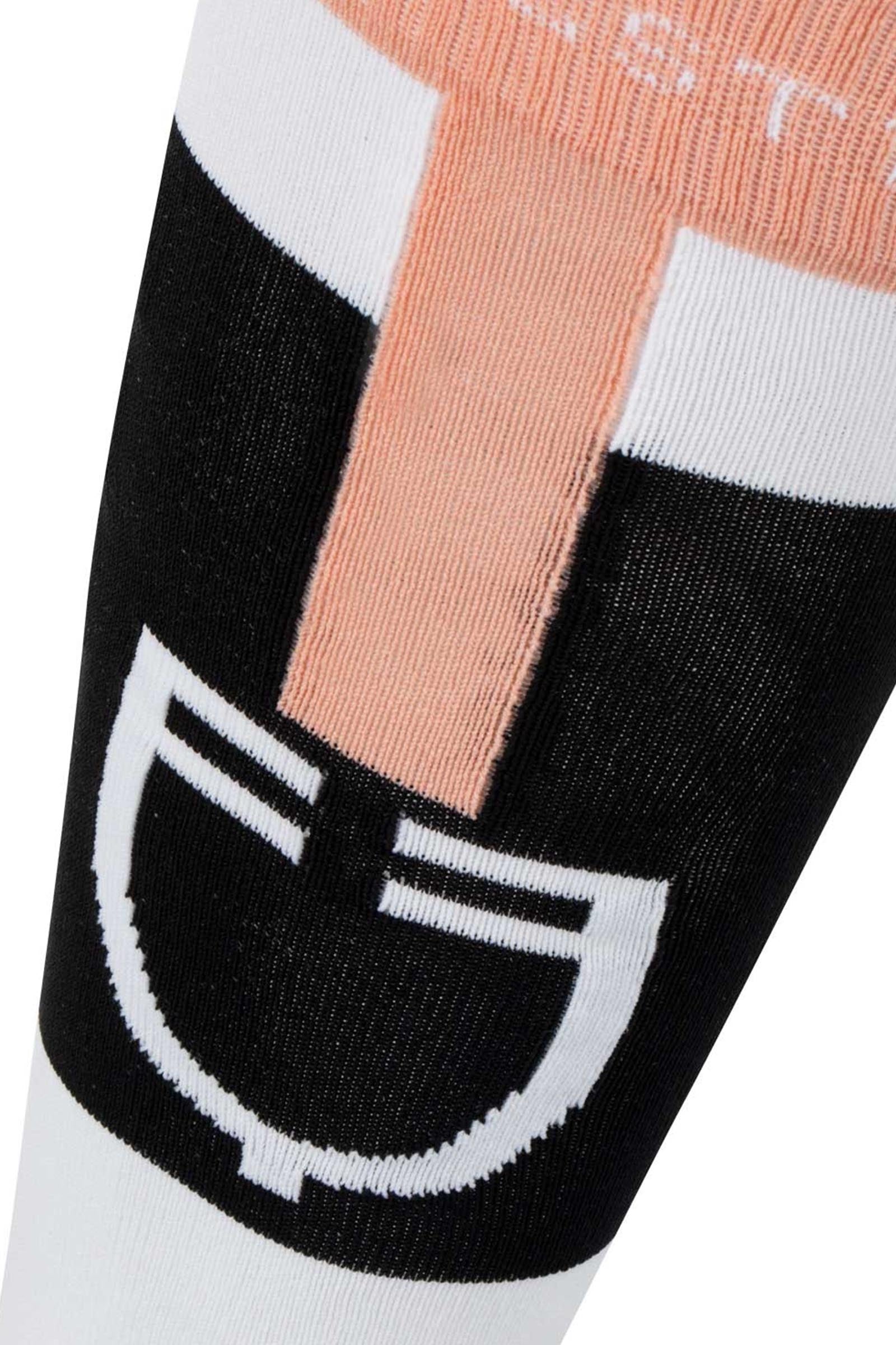 Equestro Sock in Technical and Breathable Fabric With Logo Socks