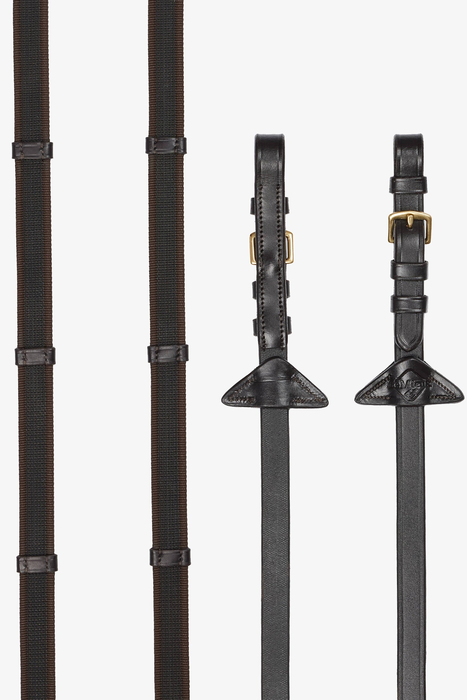 LeMieux Riendas Continentales con Agarre de Goma Cabezadas de montar & Riendas