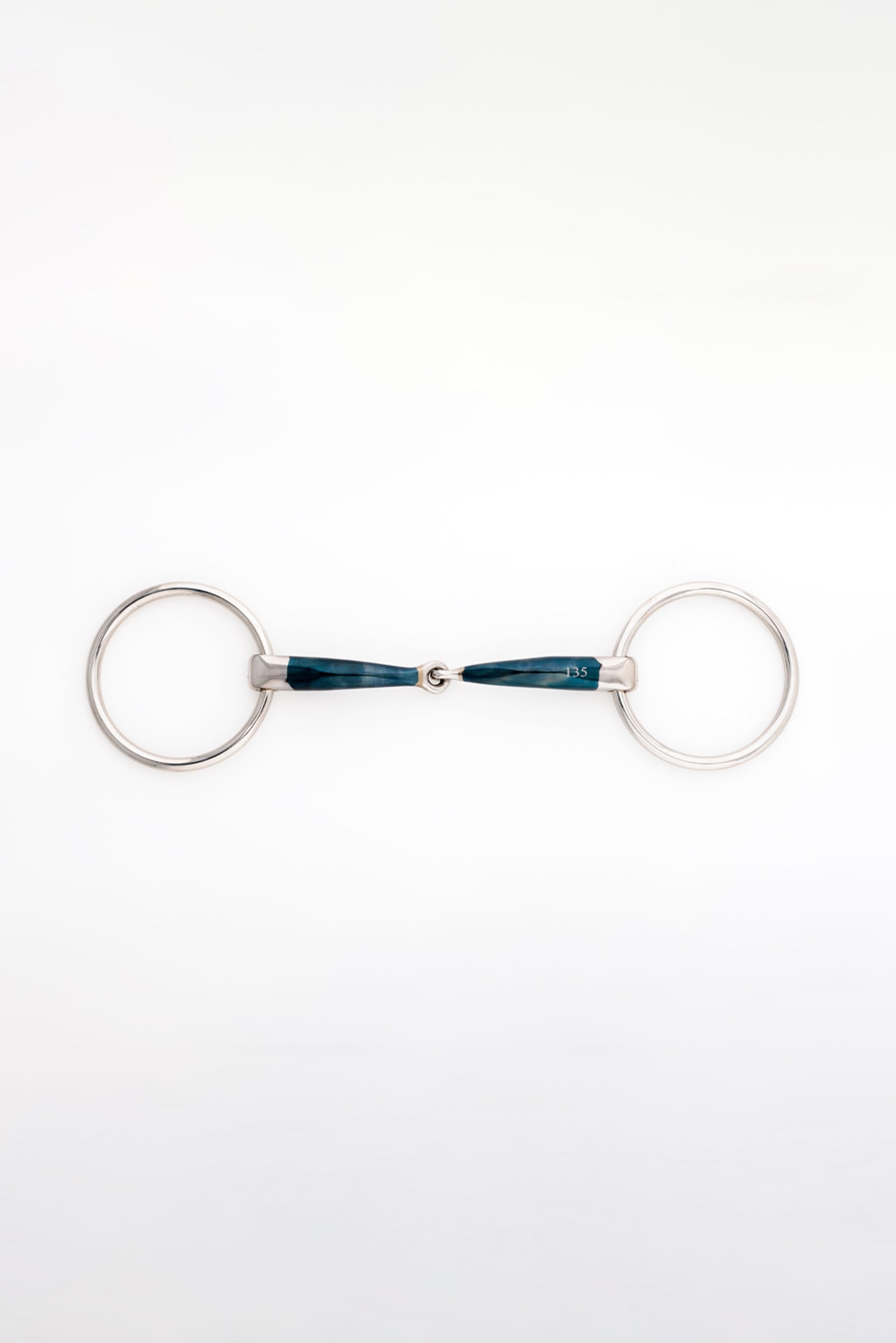 Kavalkade bocado bradoon ergonómico, simple articulación, 12 mm Filetes y Bocados