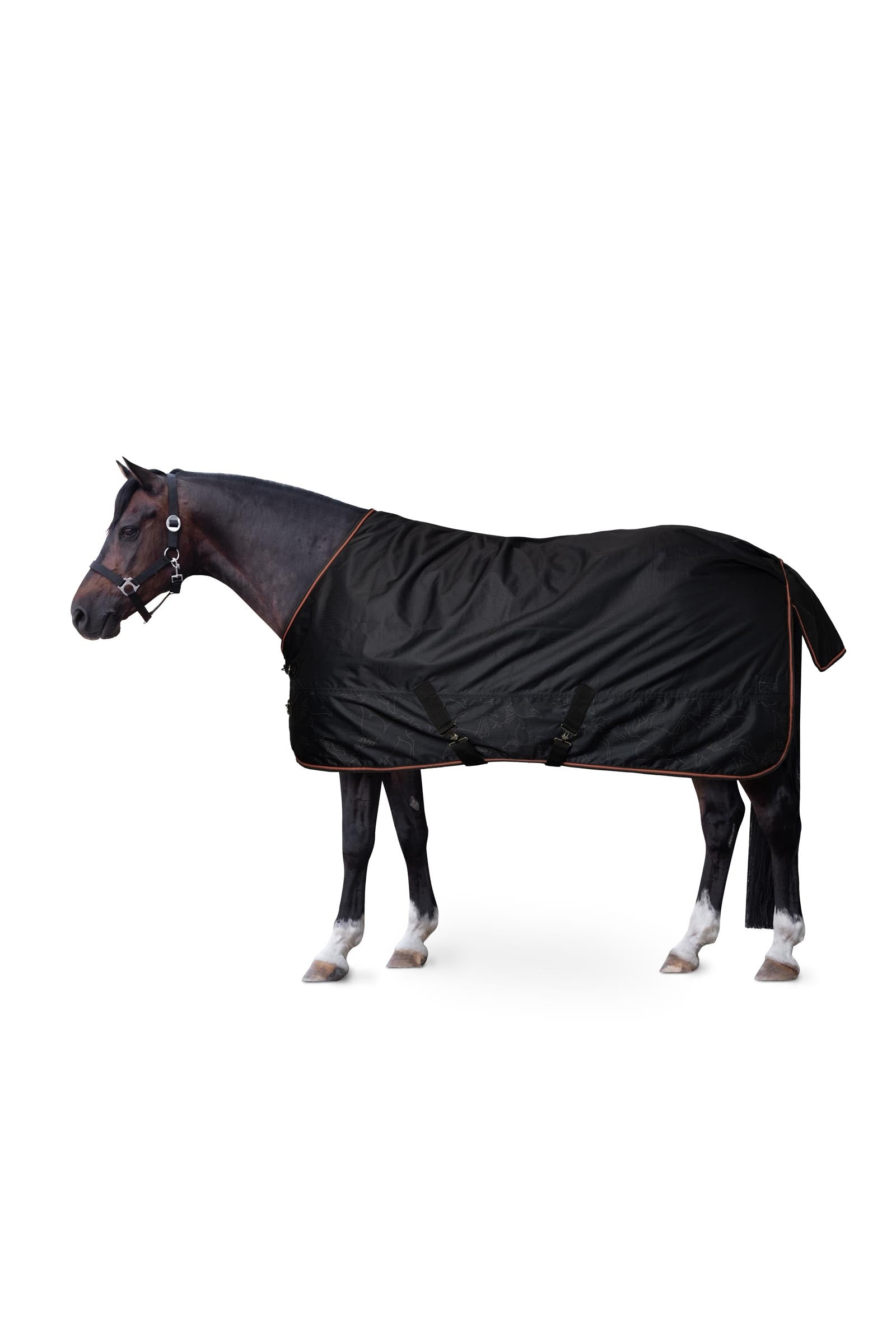 Horze Manta impermeable para poni Pegasus con forro de forro polar Mantas Caballo