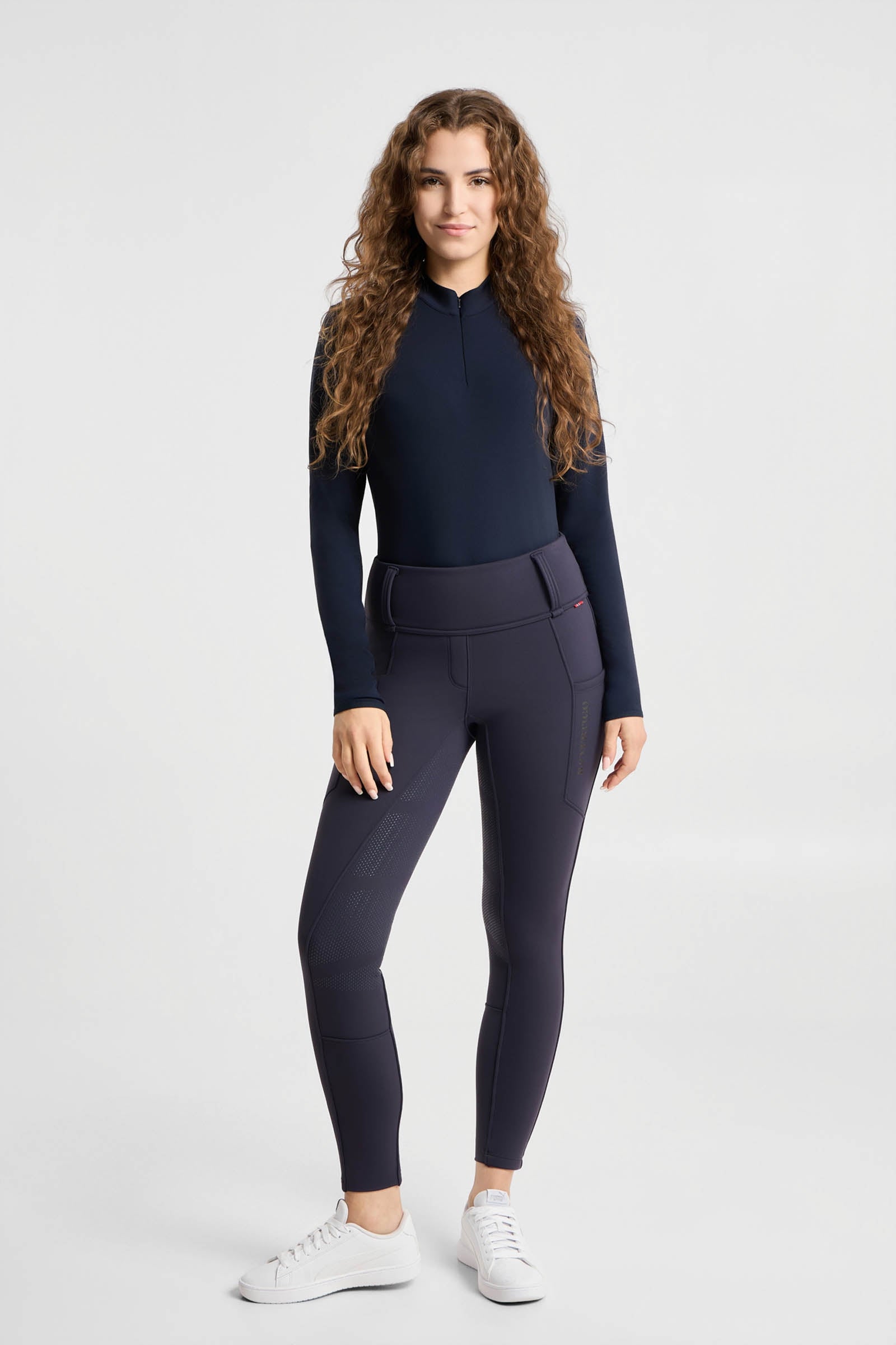 B Vertigo Chiara Women's Compression Thermo Fullgrip Breeches Womens Breeches