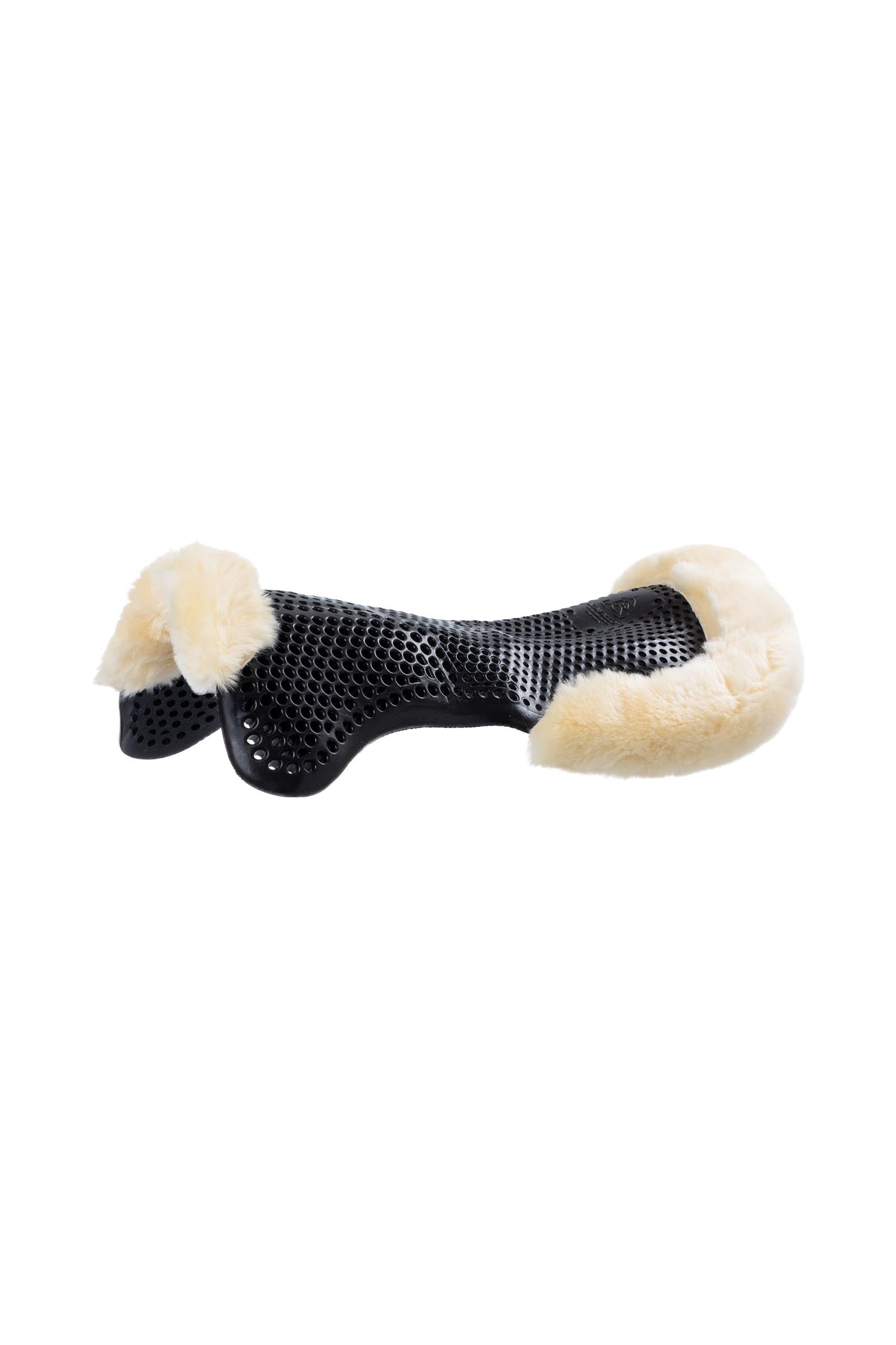 Acavallo Gel antideslizante Classic con piel de cordero elevador frontal Mantillas