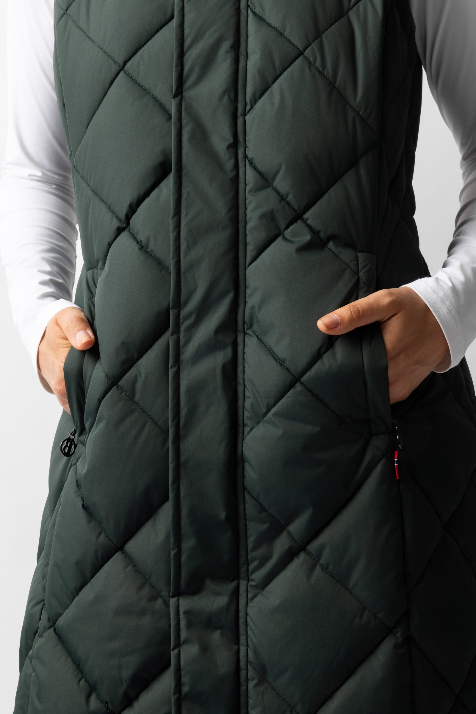 B Vertigo Gem Women´s Long Padded Riding Vest Women’s Riding Clothing