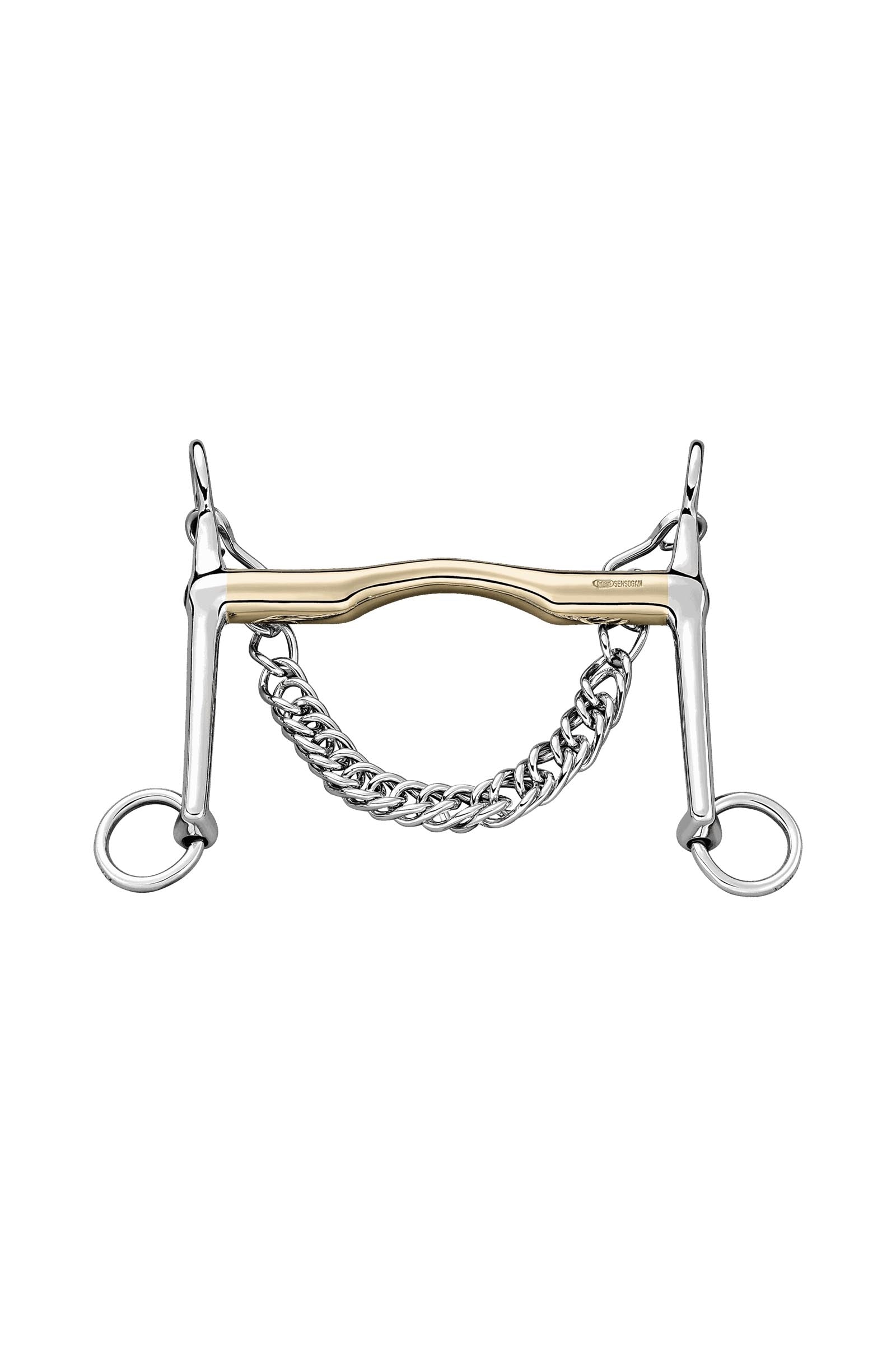 Sprenger bocado de doma "FC", con puente 14 mm, patas largas, Sensogan Filetes y Bocados