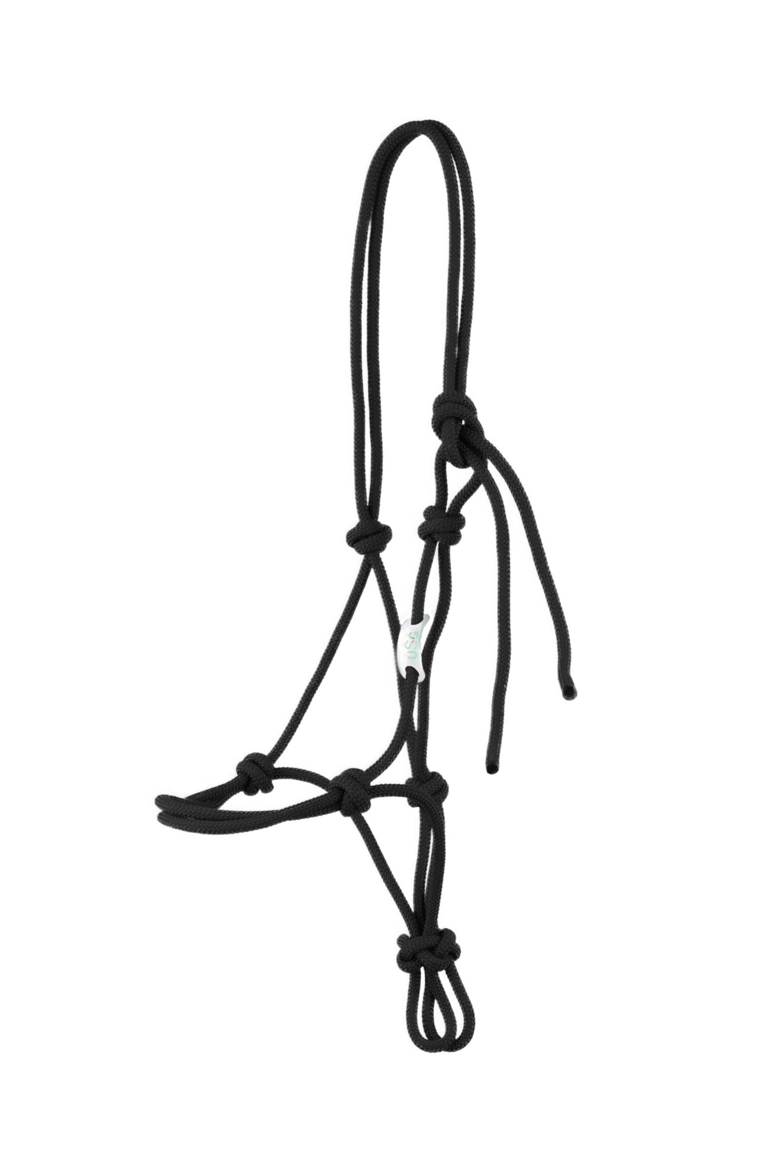 USG Basic Knotted Rope Halter Cabezadas de cuadra & Ramales