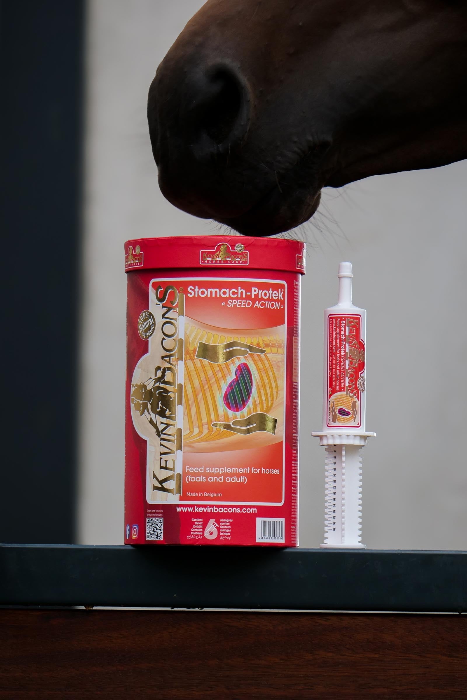 Kevin Bacon´s Kevin Bacon's Stomach-Protek Speed Action Syringes, 6 x 60 ml Horse Feed & Nutrition