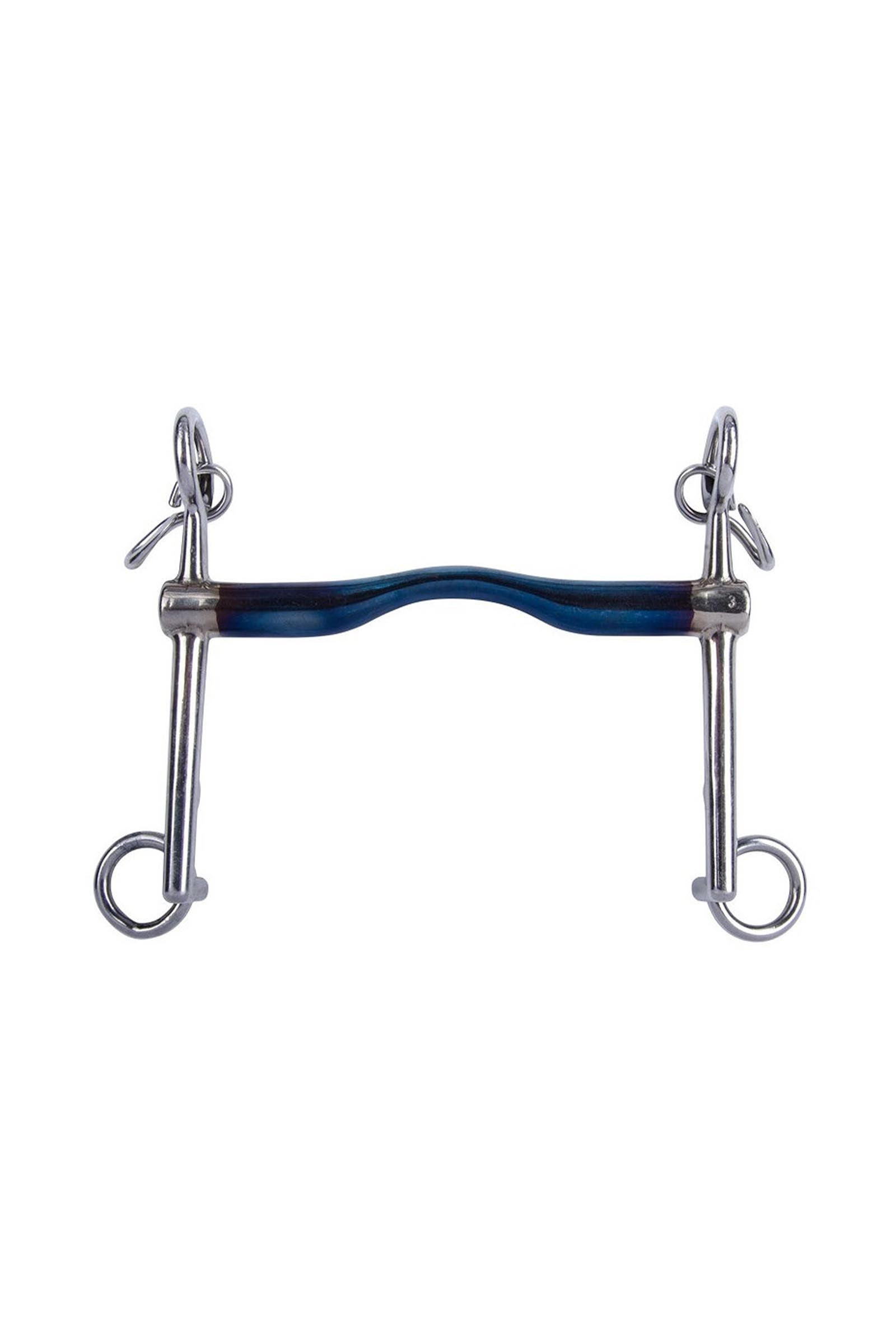 Trust Equestrian Sweet Iron Weymouth Fixed Low Port Filetes y Bocados