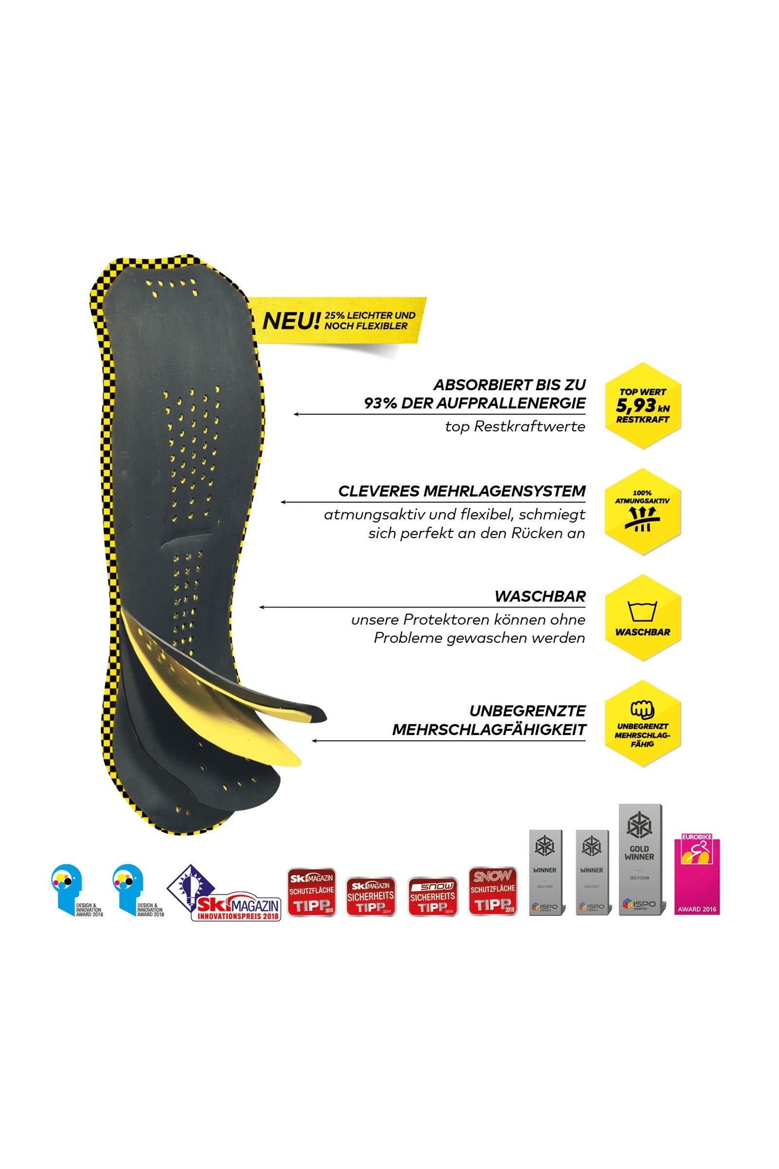 Komperdell Ultra Vario Chaleco de seguridad Equipamiento Seguridad