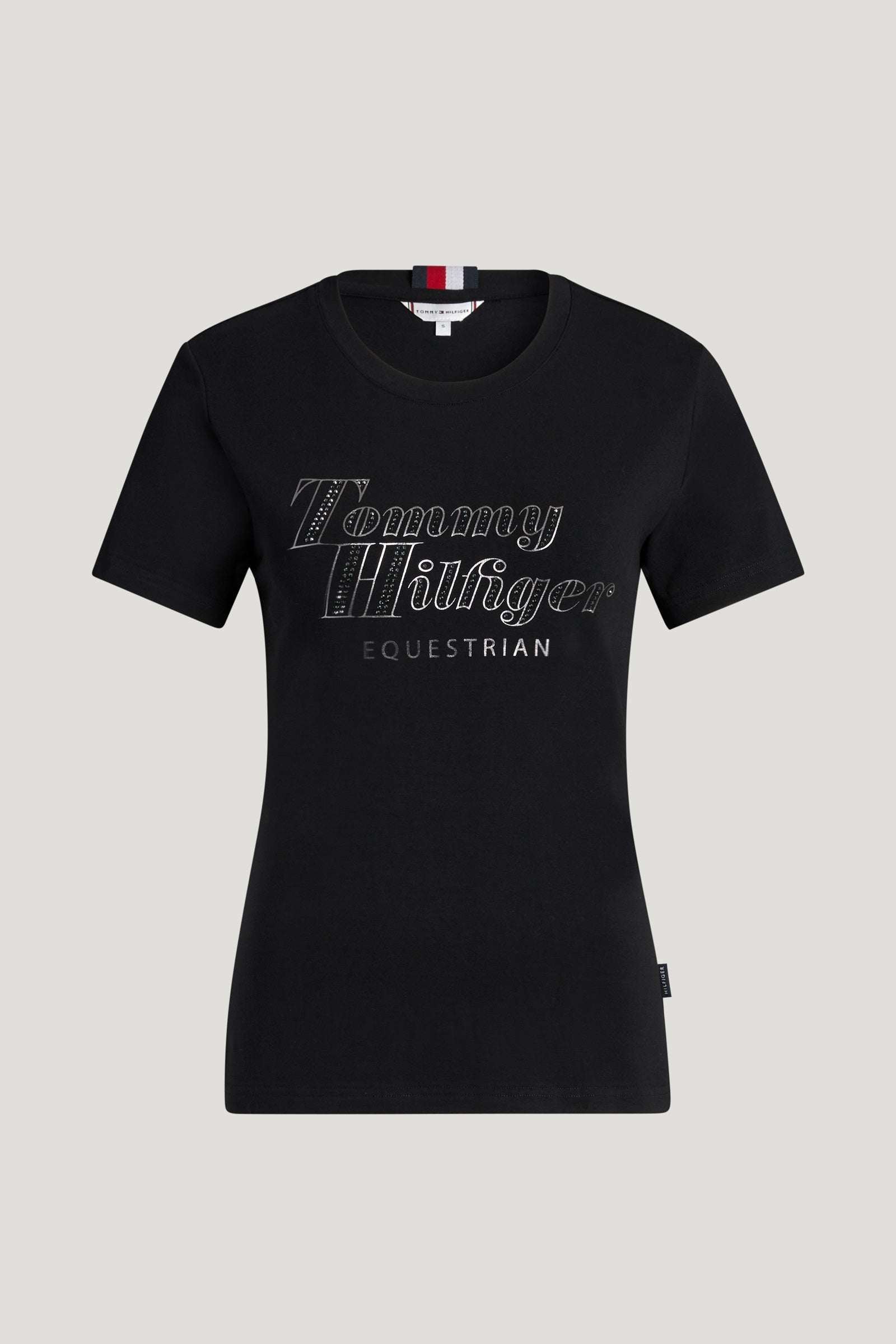 Tommy Hilfiger Equestrian Malibu camiseta para mujer con pedrería Ropa Mujer