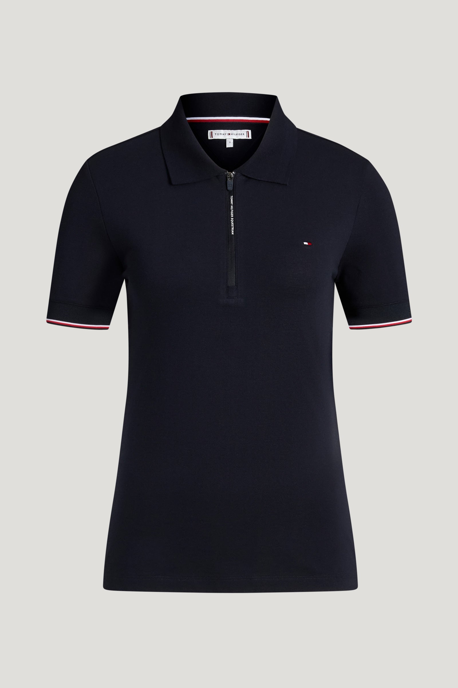 Tommy Hilfiger Equestrian Anaheim polo para mujer con cremallera Ropa Mujer