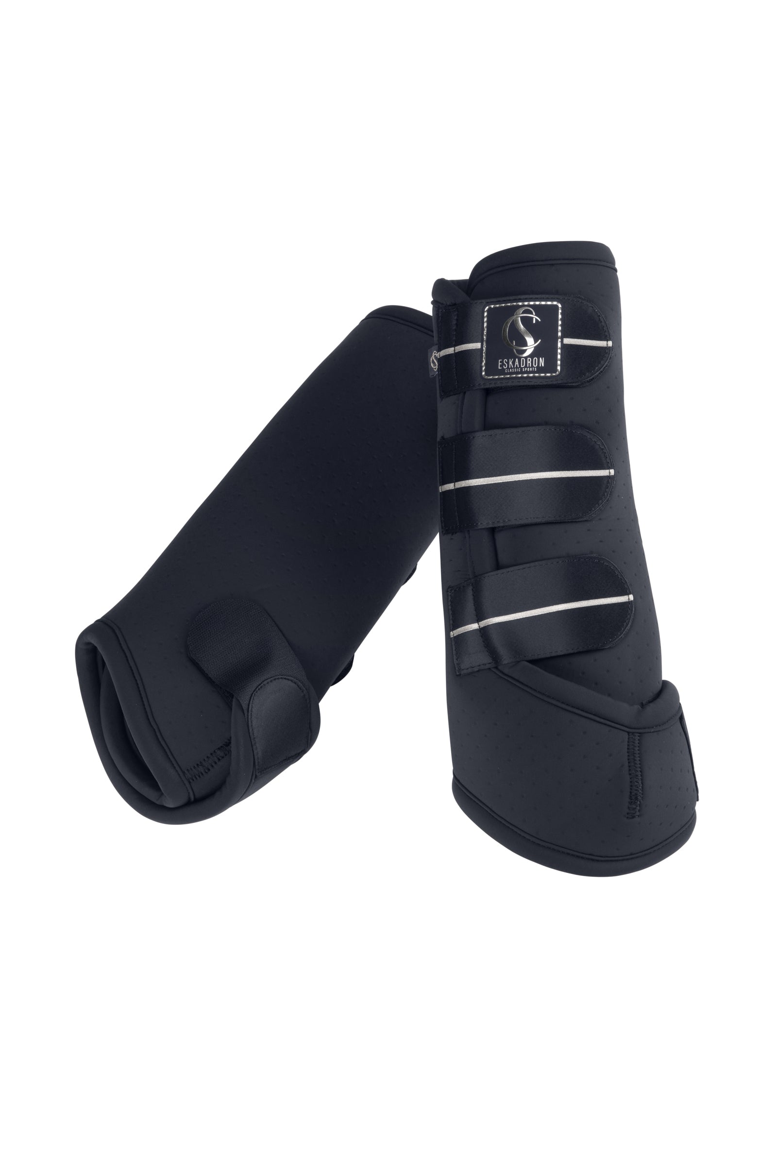 Eskadron Platinum 25 Pro Protectores Tendón Posteriores de Doma Leg Protection & Hoof Protection for Horses