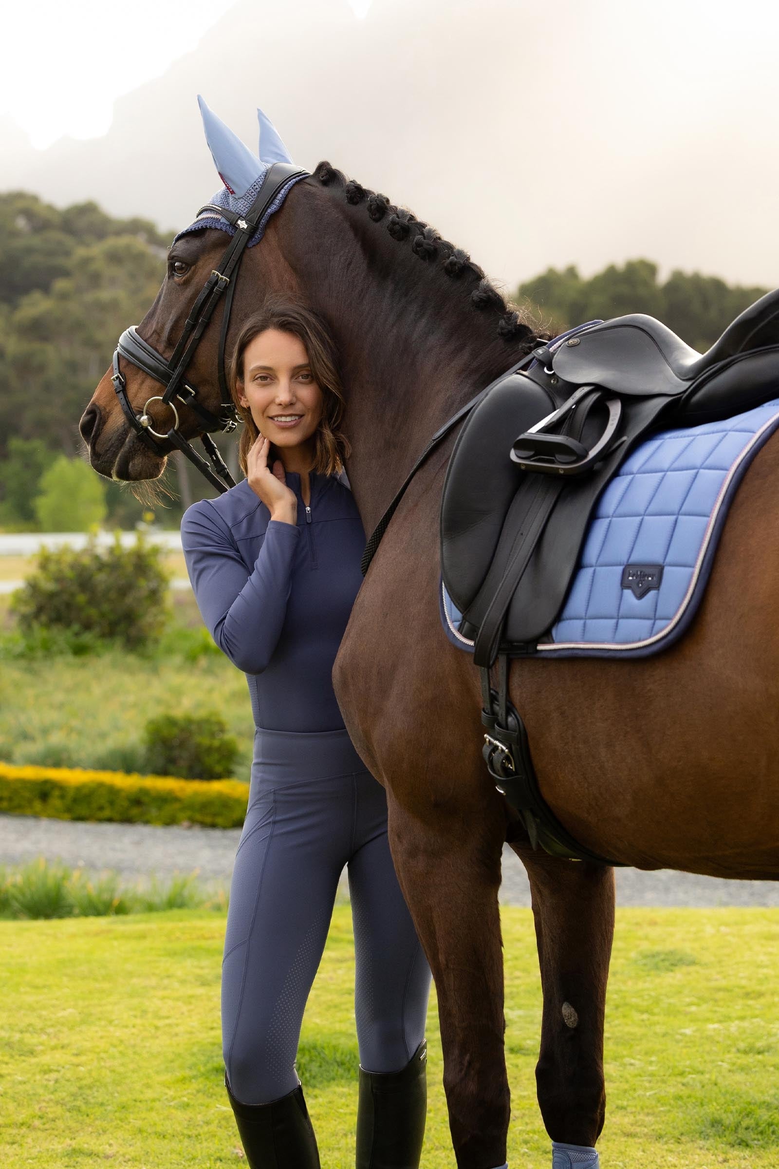 LeMieux Loire Classic Square Dressage Saddle Pad Saddle Pads