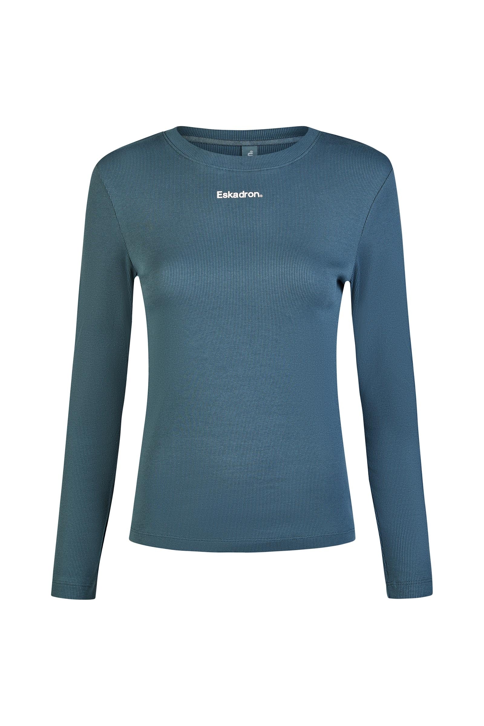 Eskadron Classic Sport SS26 Camiseta de mujer acanalada de manga larga Ropa Mujer