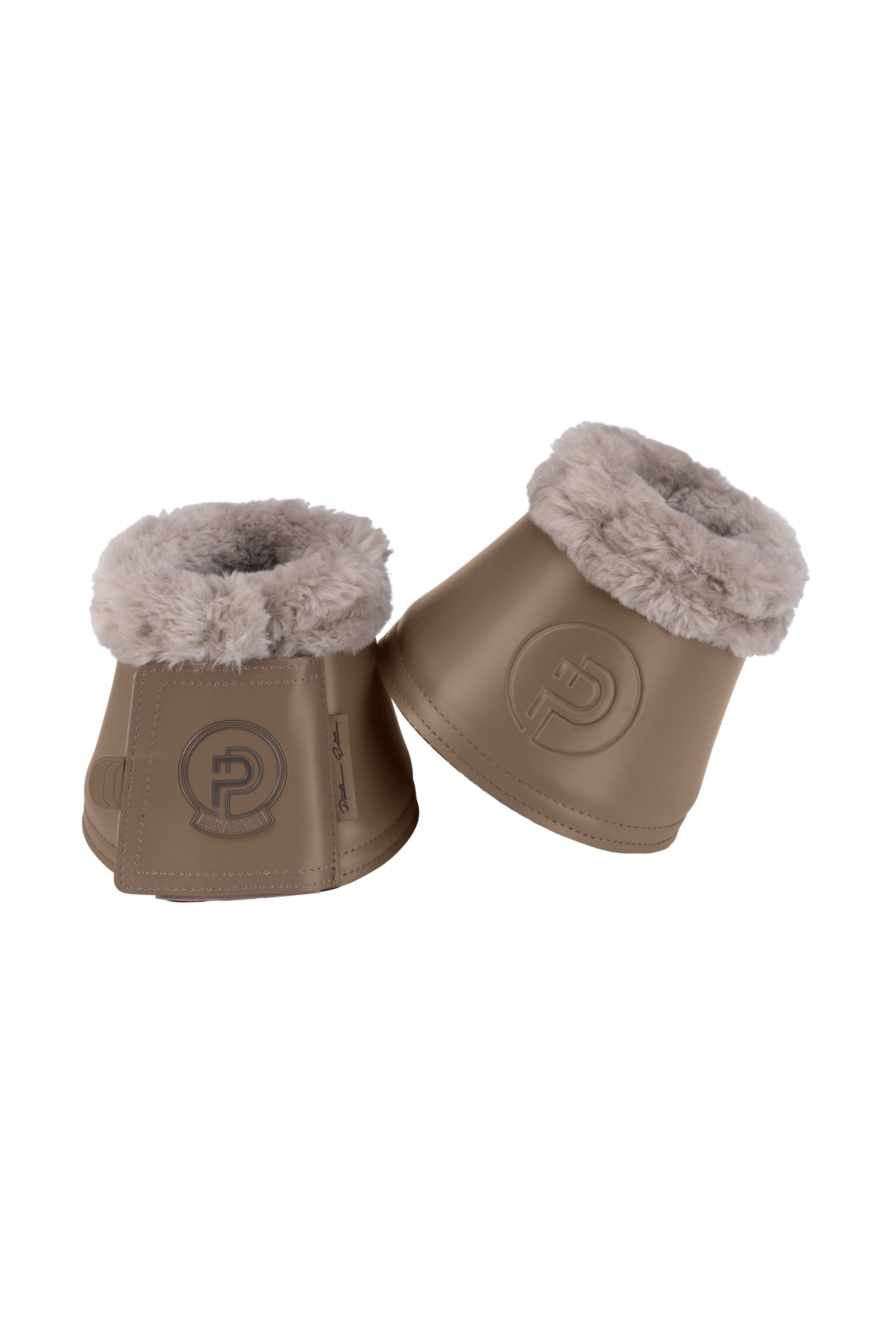 Eskadron Platinum 25 Softslate Faux Fur Campanas caballos Leg Protection & Hoof Protection for Horses
