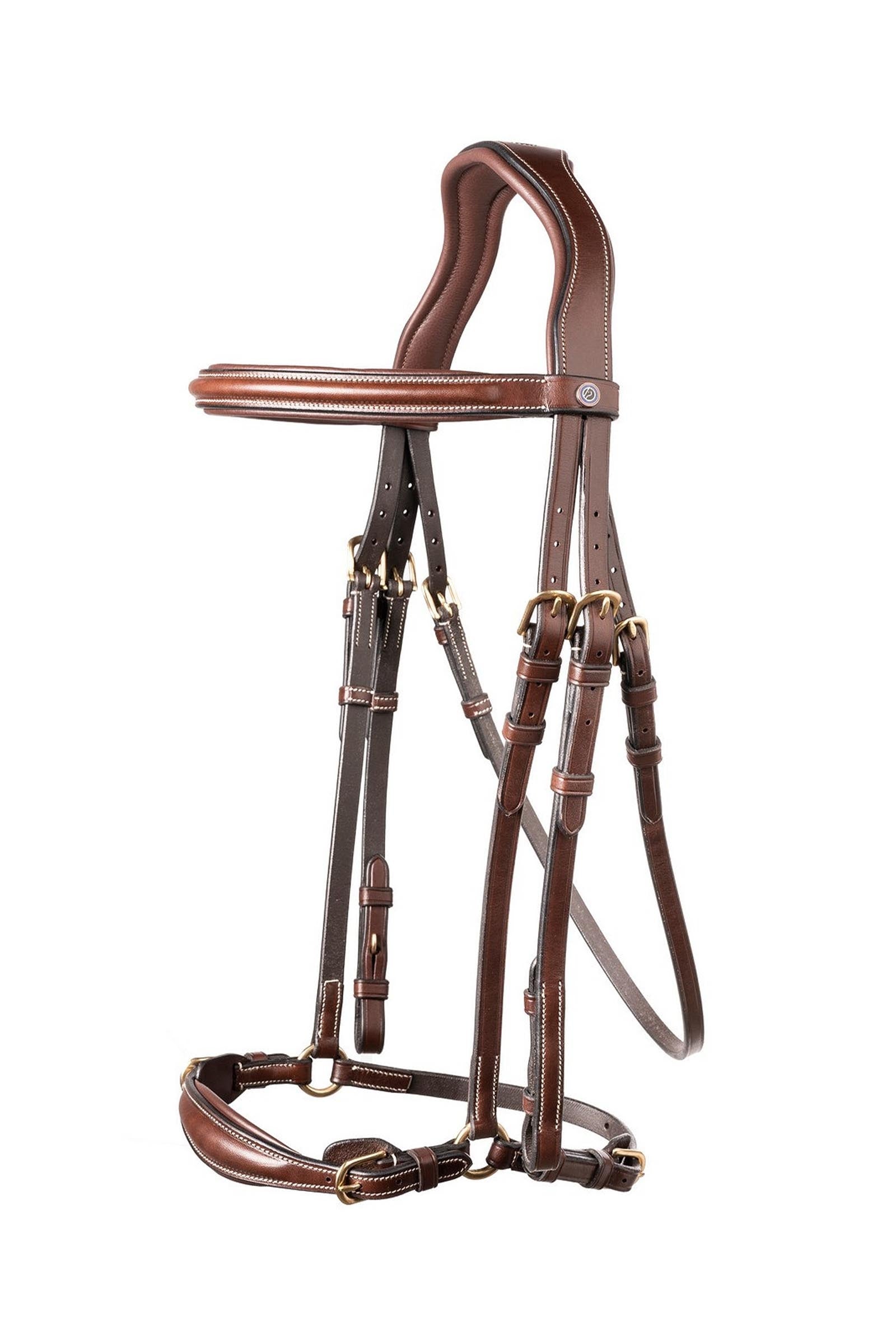 Trust Equestrian Barcelona Adjustable Drop Noseband Bridle Cabezadas de montar & Riendas