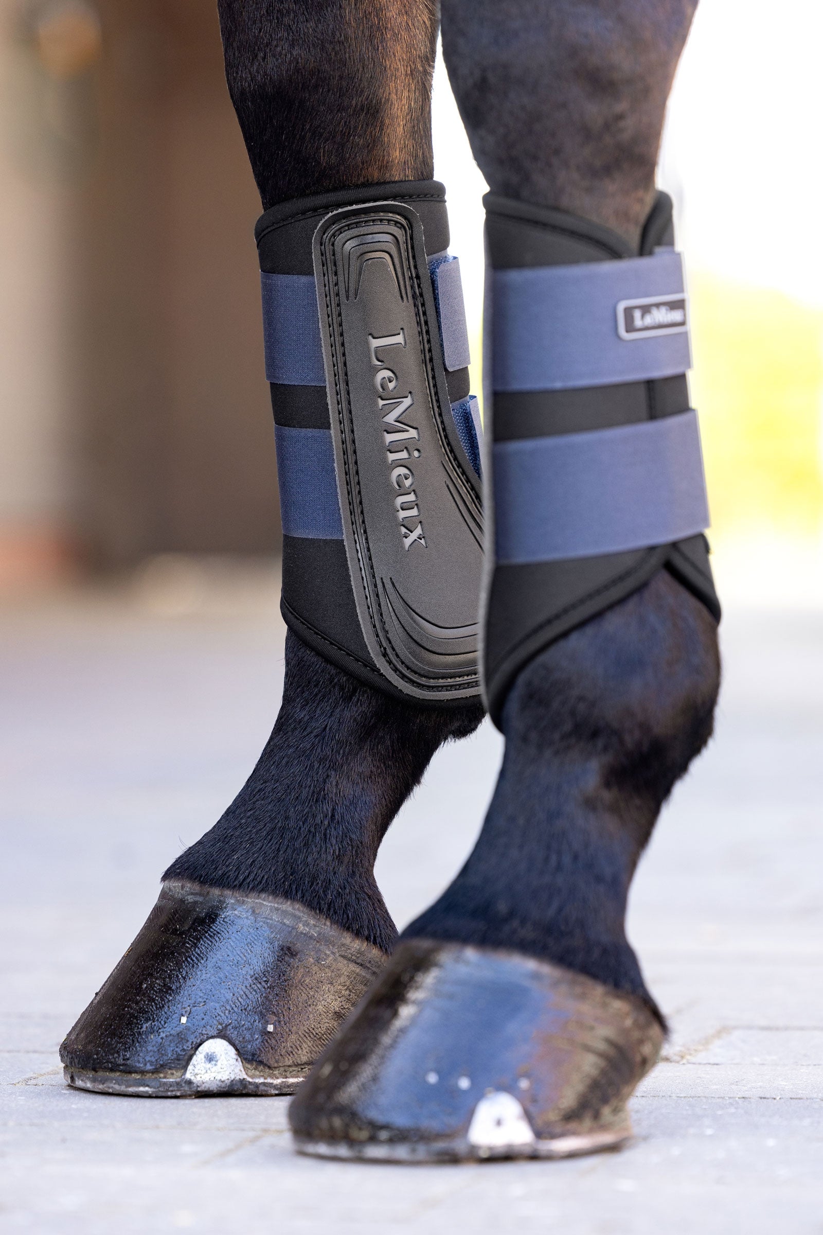 LeMieux Grafter Brushing Boots Leg Protection & Hoof Protection for Horses