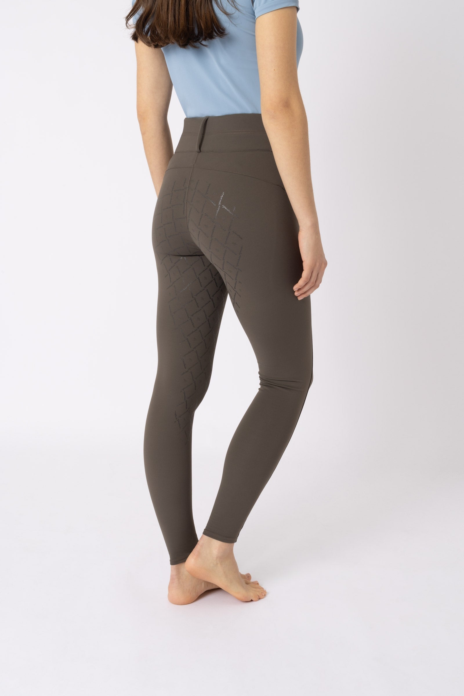 Horze Pantalones de Montar con Agarre Completo y Cintura Alta para Mujer Sophie Womens Breeches