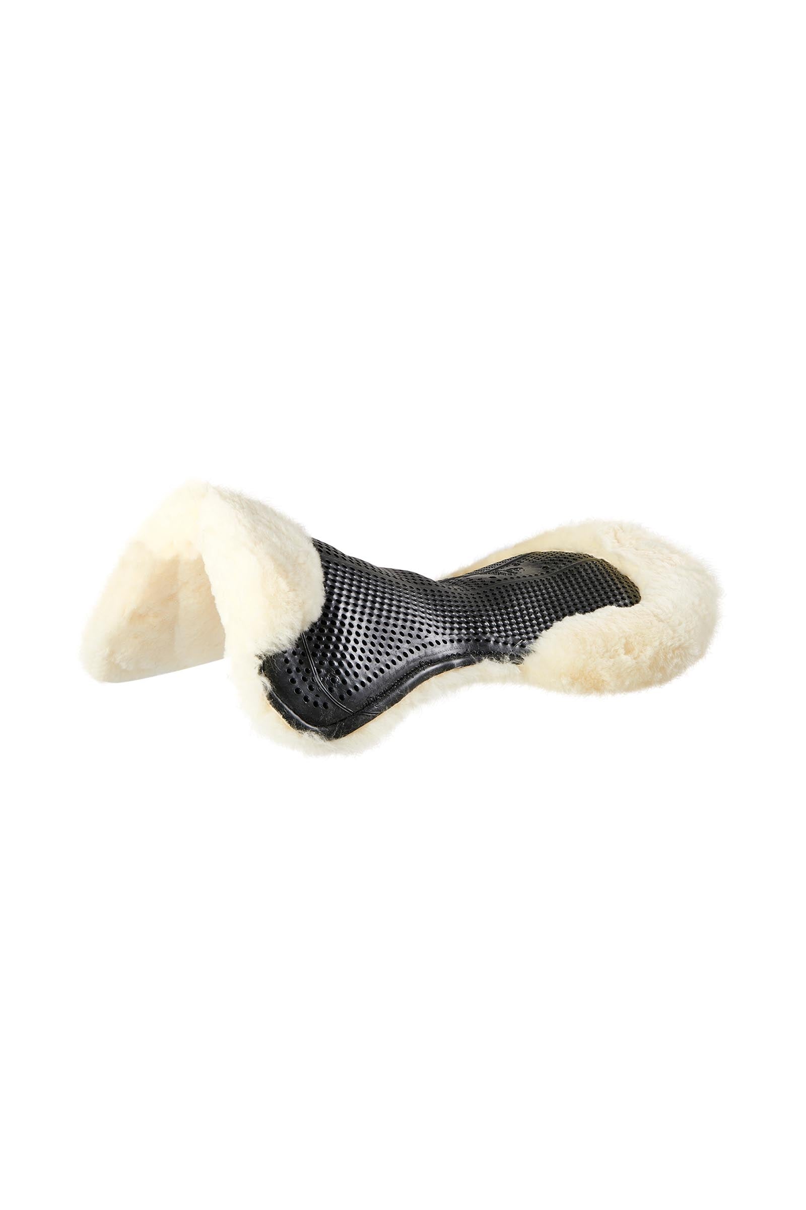 Acavallo Gel Pad antideslizante Classic con piel de cordero plano Mantillas