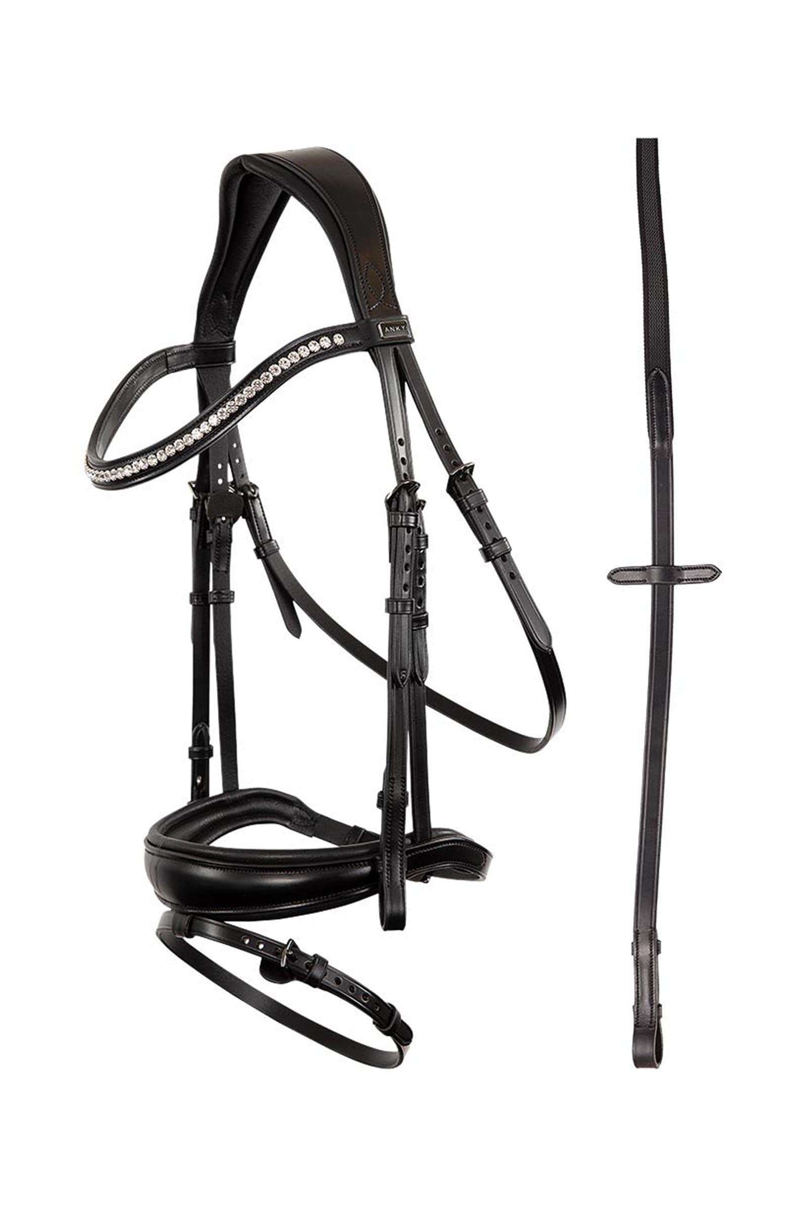 Anky ANKY Anatomic Bridle With Flash Noseband, Padded Cabezadas de montar & Riendas