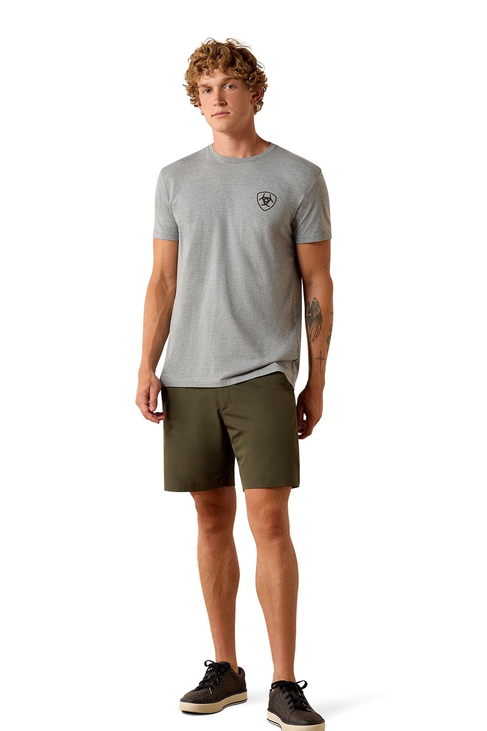 Ariat Mens Banner Badge T-Shirt Mens Riding Clothing
