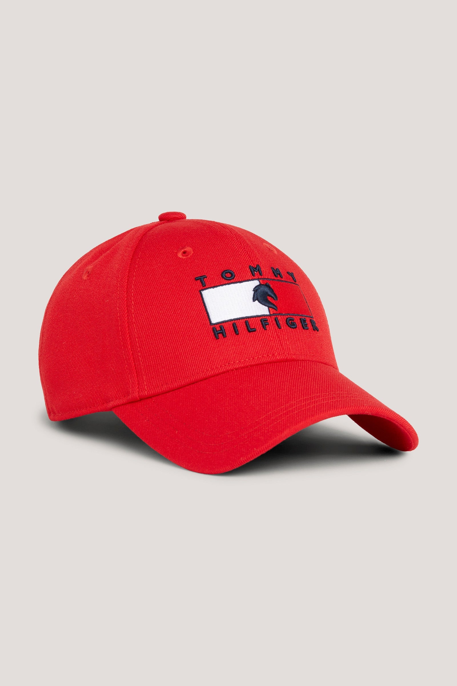 Tommy Hilfiger Equestrian Gorra Montreal con Logo de Bandera Repelente al Agua Accesorios