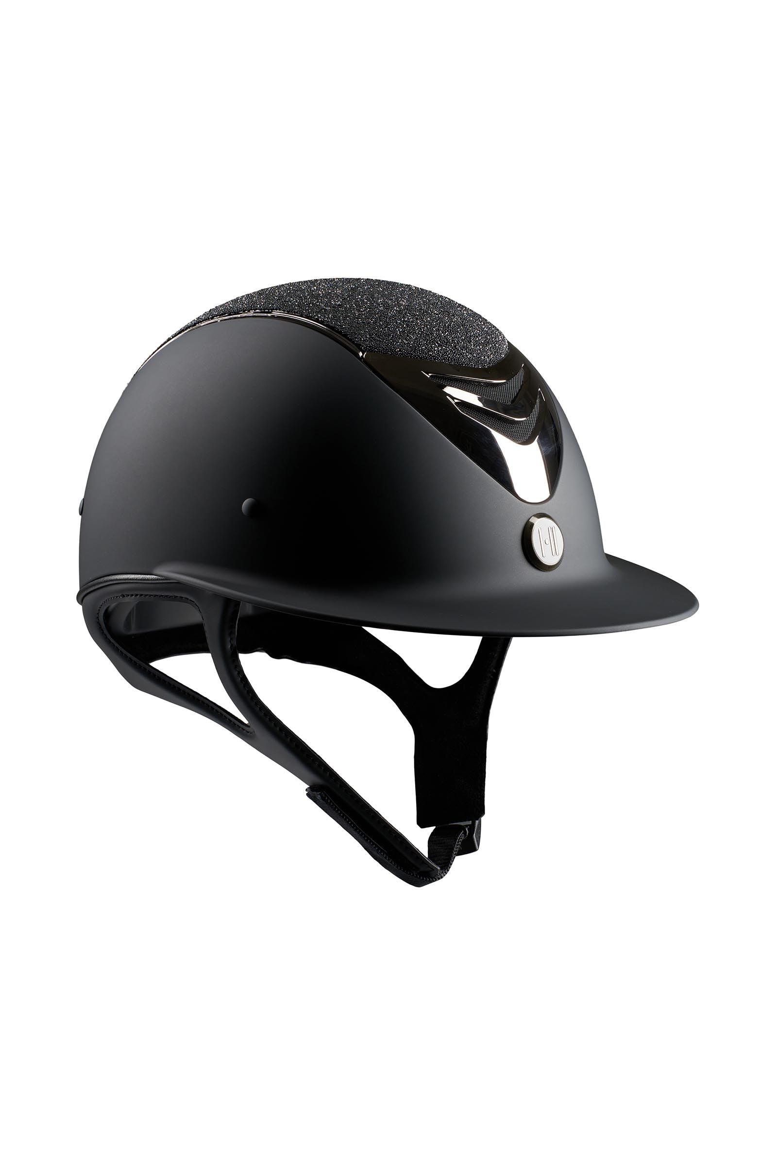 OneK Casco de Equitación Mate Brillo Cromo Avance Equipamiento Seguridad