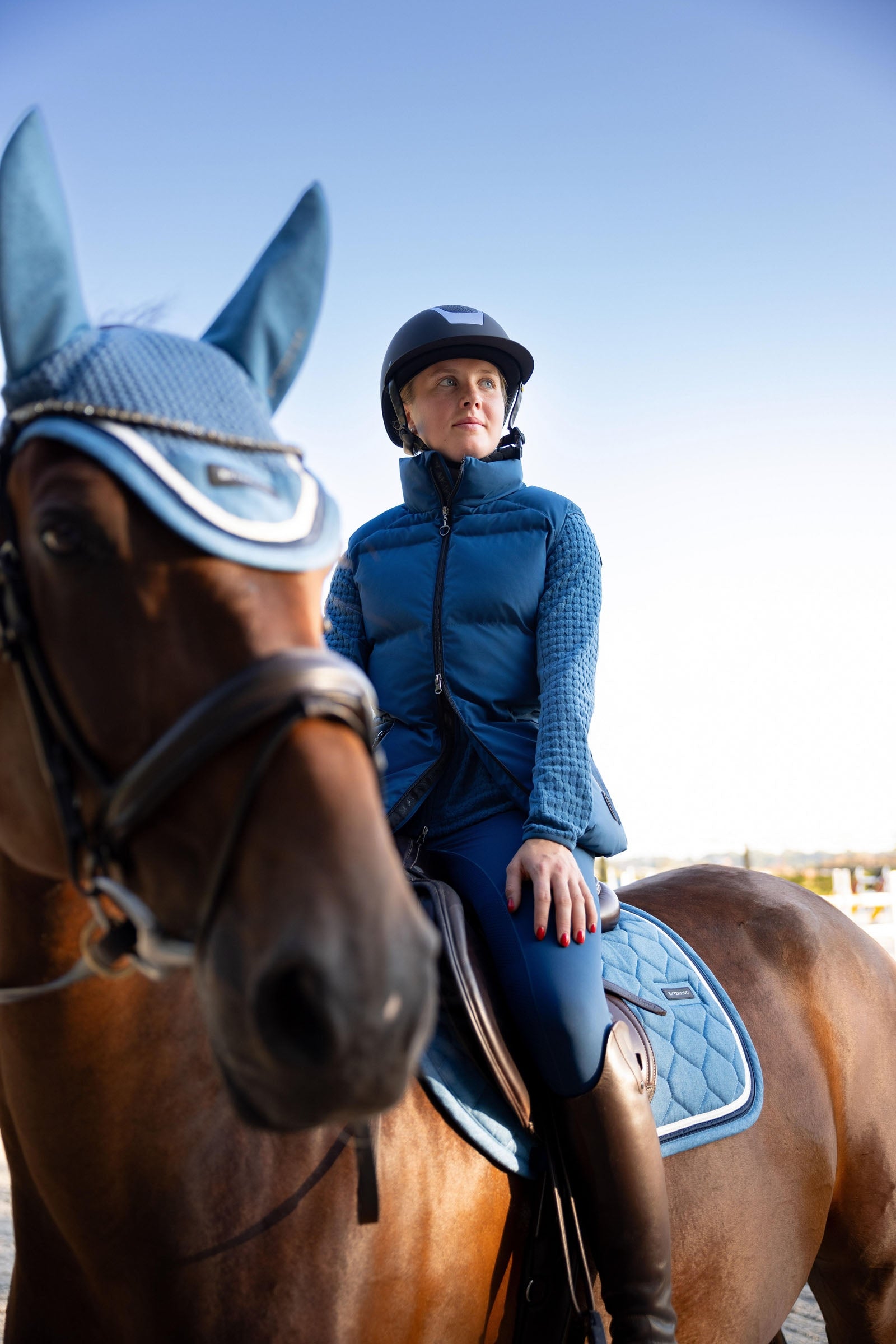 Horze Oona Women´s Padded Riding Vest Women’s Riding Clothing