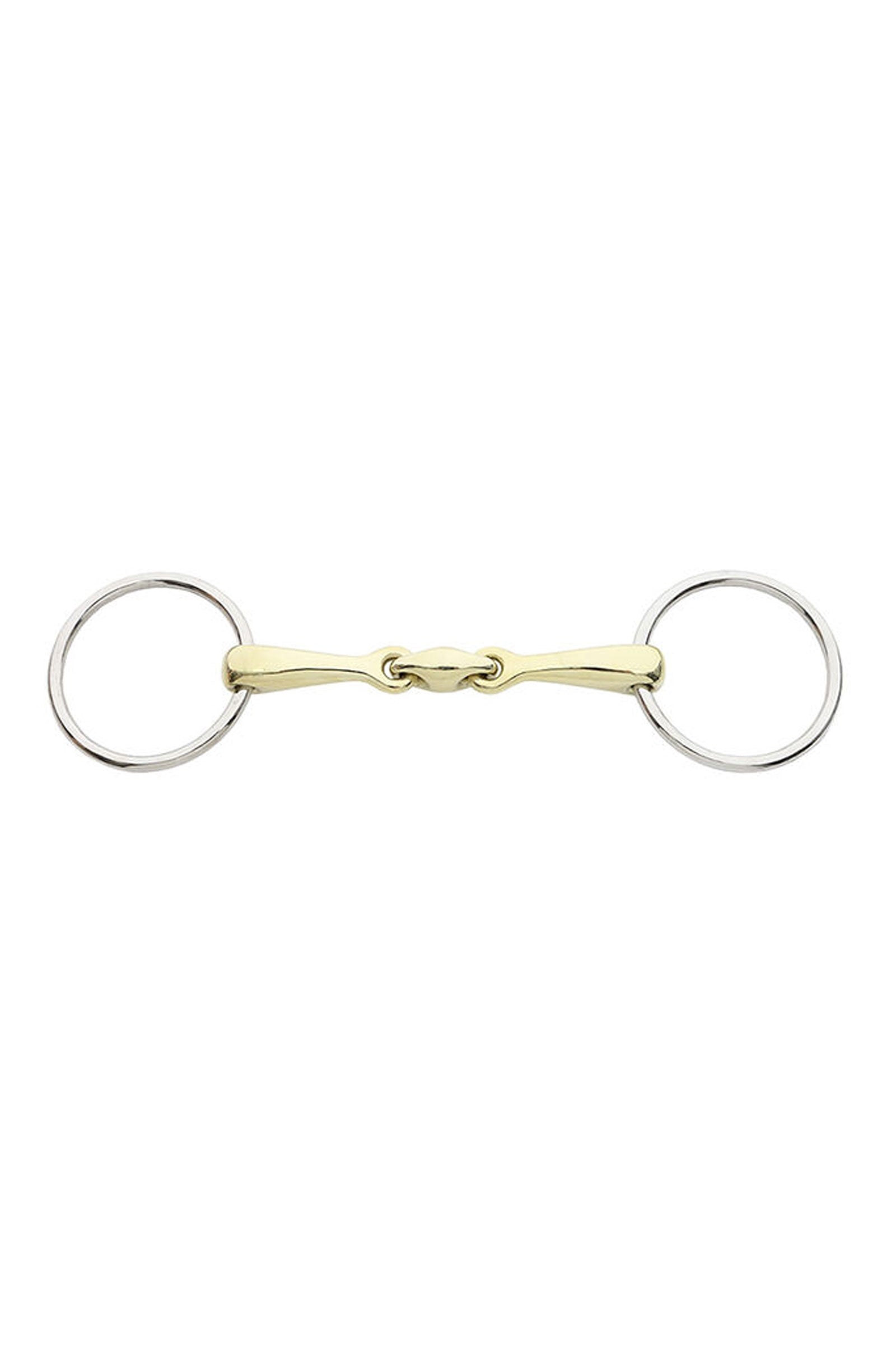 Kavalkade Snaffle bit, jointed KavalBits, 145mm Horse Bits