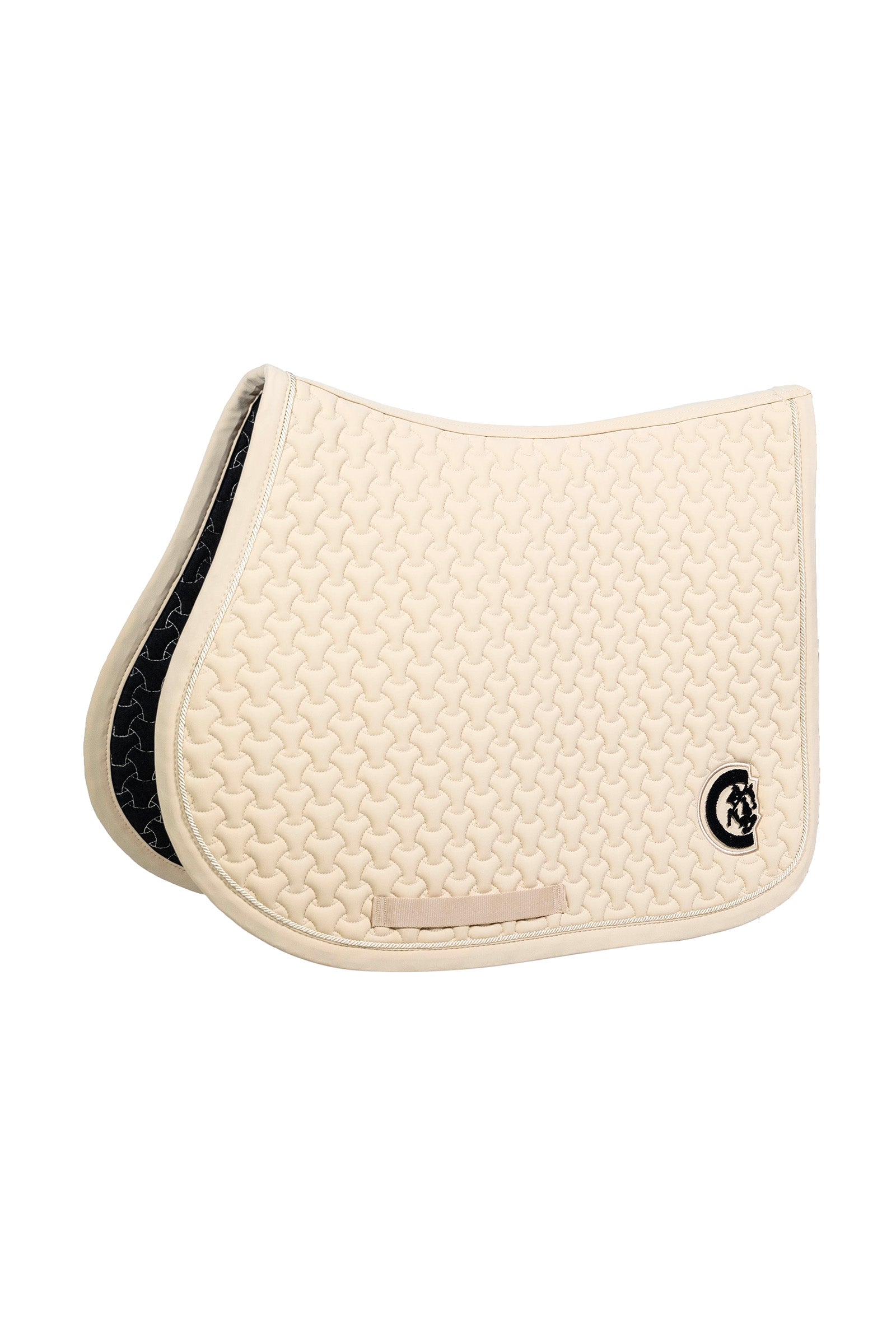 Kentucky Horsewear Funda de Silla Kentucky Trenzada Logo 3D Salto de obstáculos Mantillas