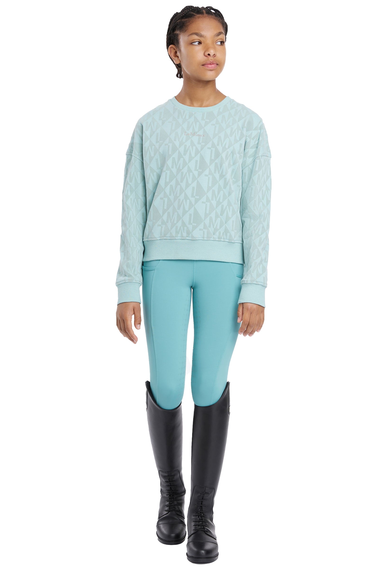 LeMieux Young Sweatshirt with Round Neck Kids Apparel