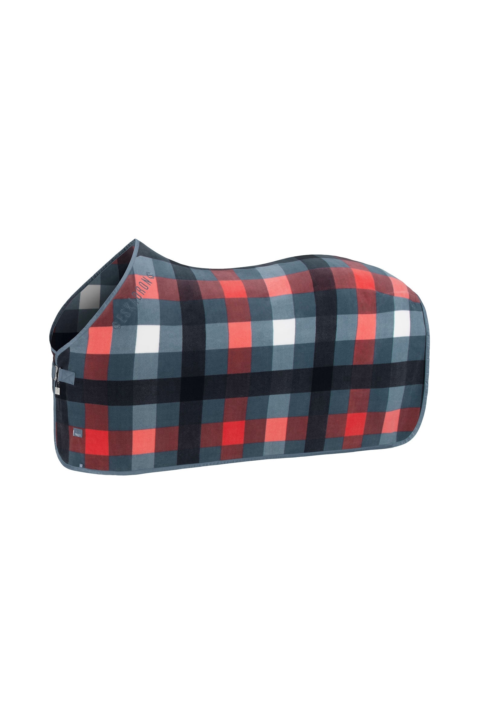 Eskadron Classic Sports SS25 manta de secado de forro polar con cuadros Mantas Caballo