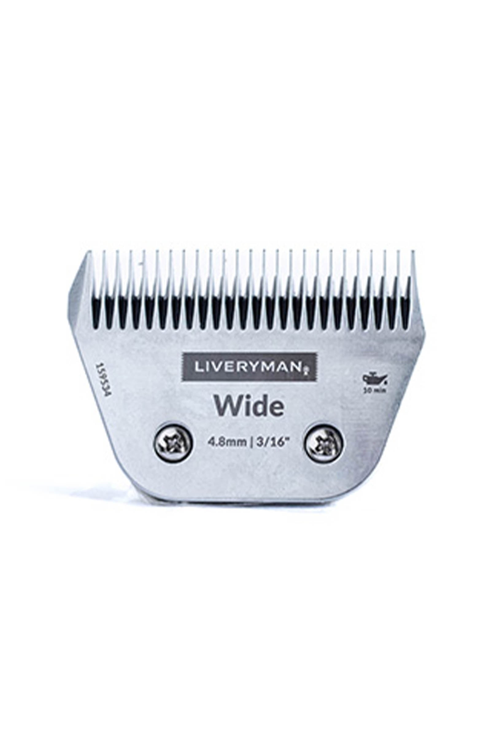 Liveryman A5 Blade Wide Fine, 4,8 mm Esquilado & Recortes