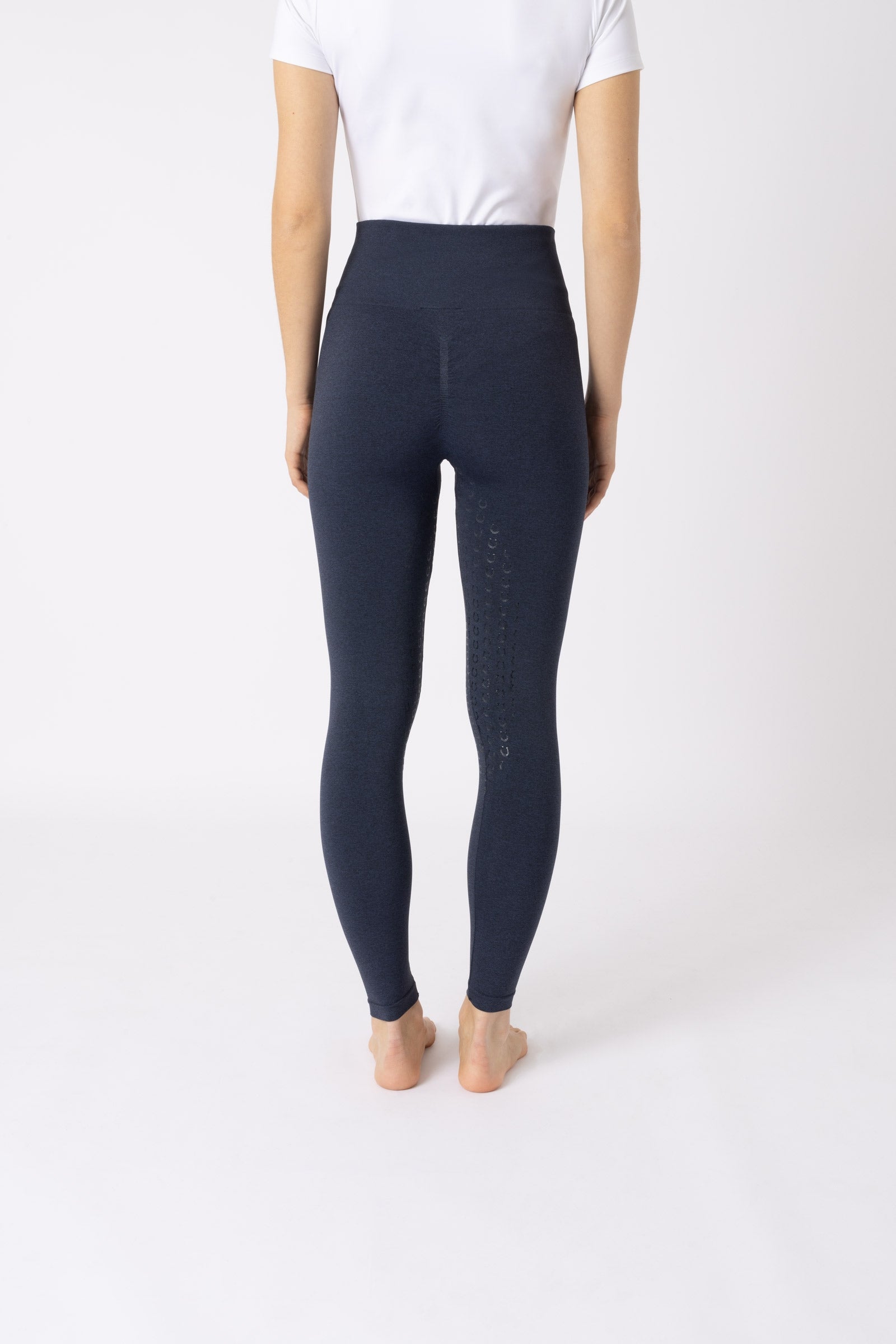 Horze Nessa Seamless Full Grip Scrunch Tights Womens Breeches