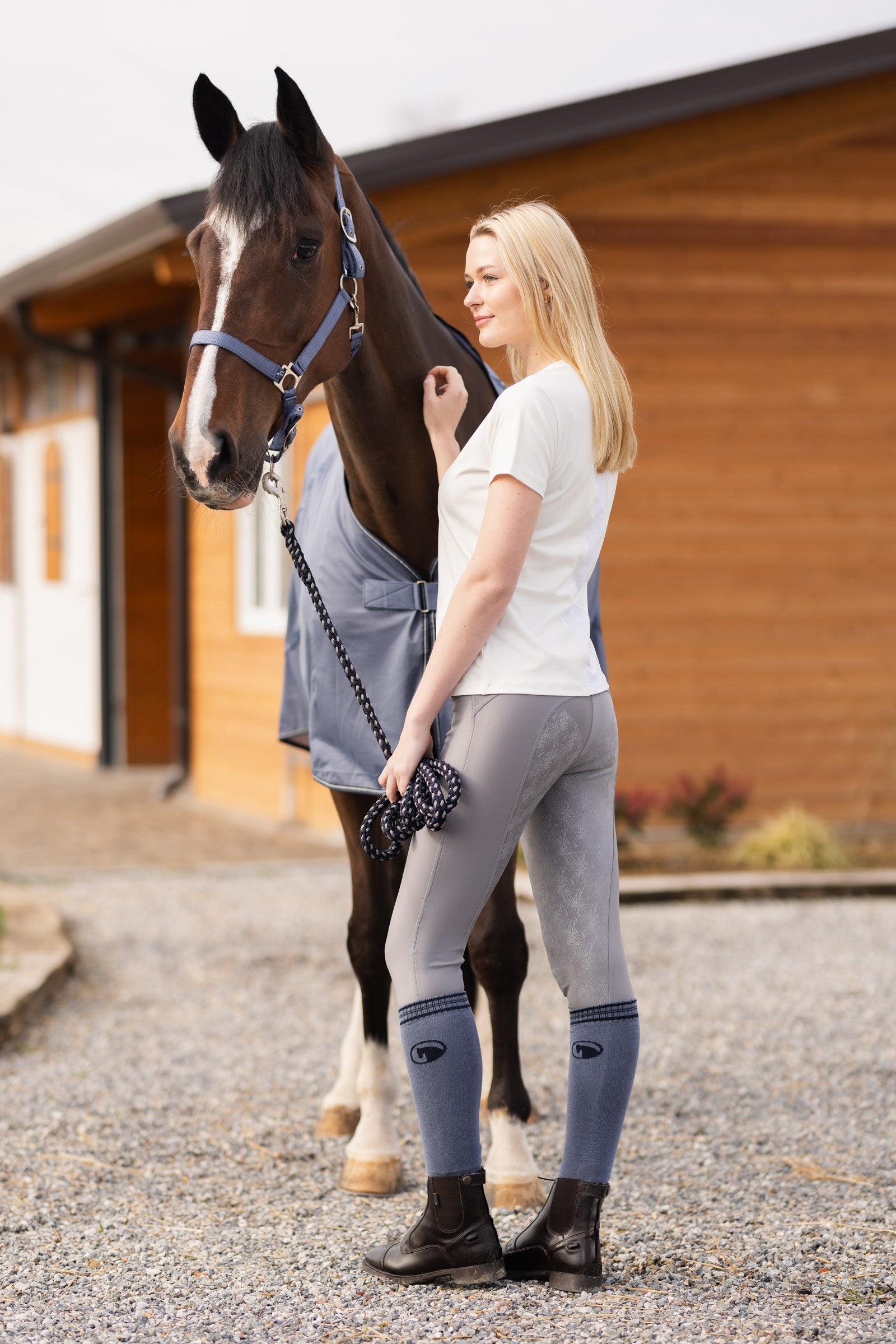 Horze Arina Women's Full Grip Breeches Womens Breeches