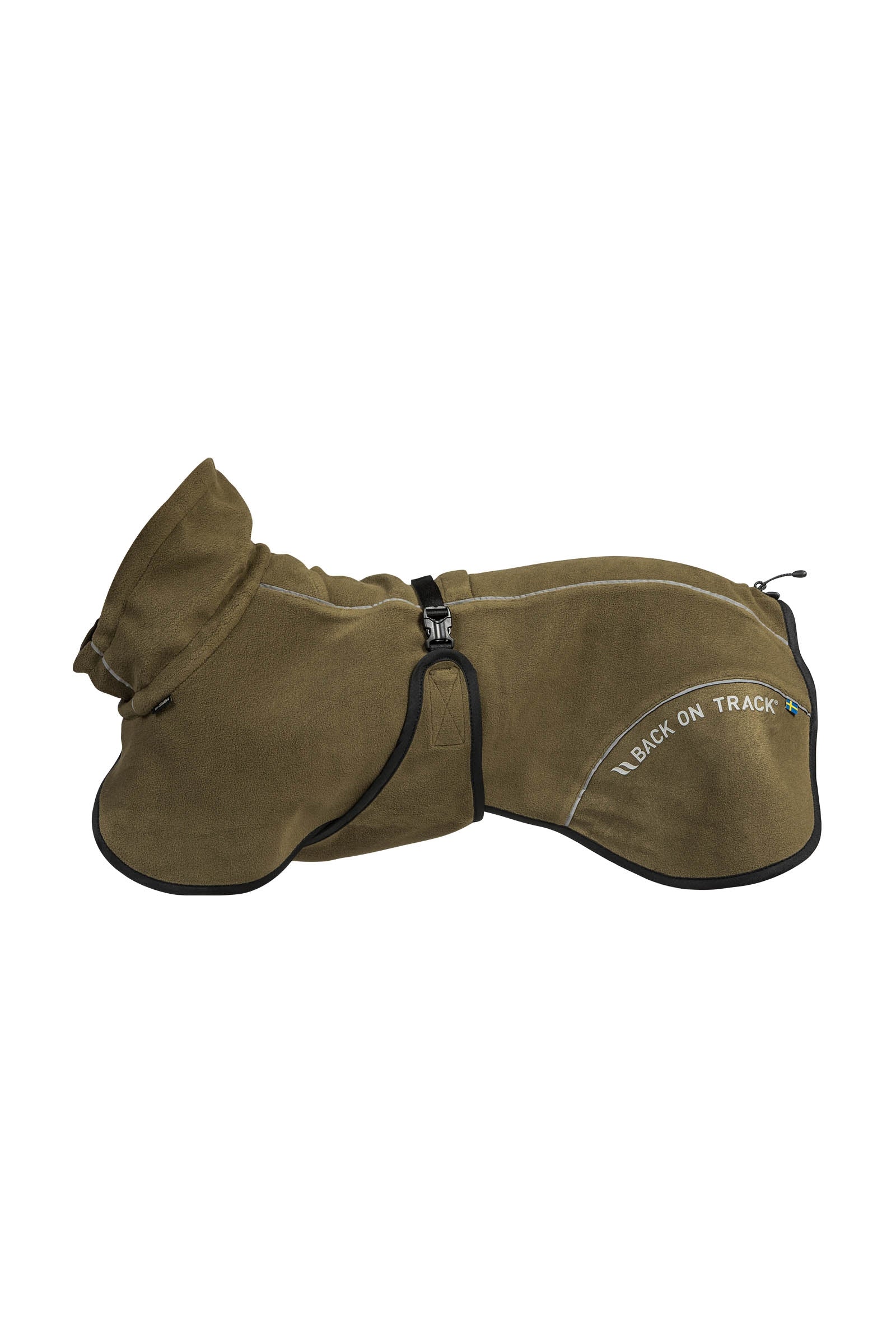 Back on Track Bay Fleece Dog Coat, High Set Tail Perro