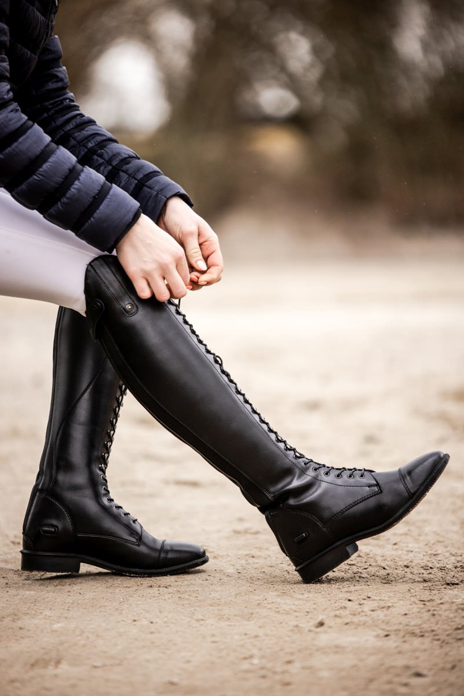 Suedwind Footwear Legacy Venado Vegan Lace Tall Riding Boots Riding Boots & Riding Shoes