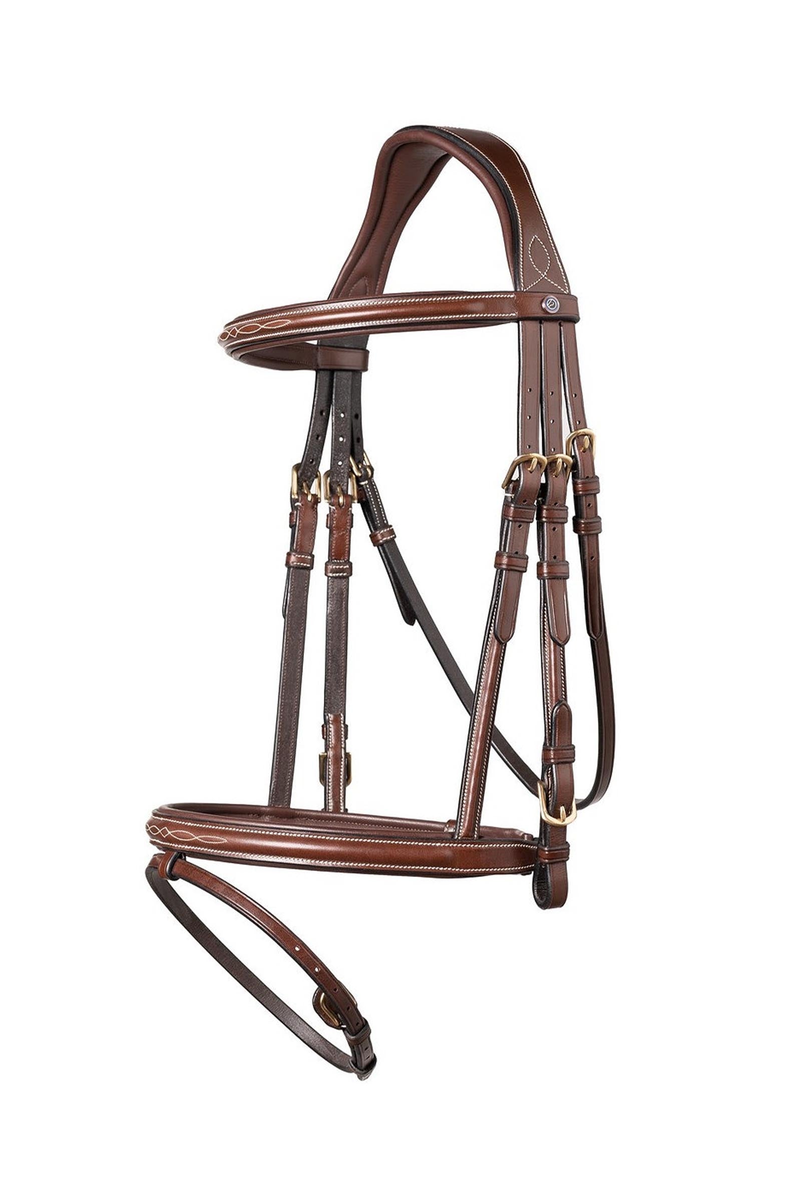 Trust Equestrian Knokke Combine Noseband Bridle Classic Bridles & Reins