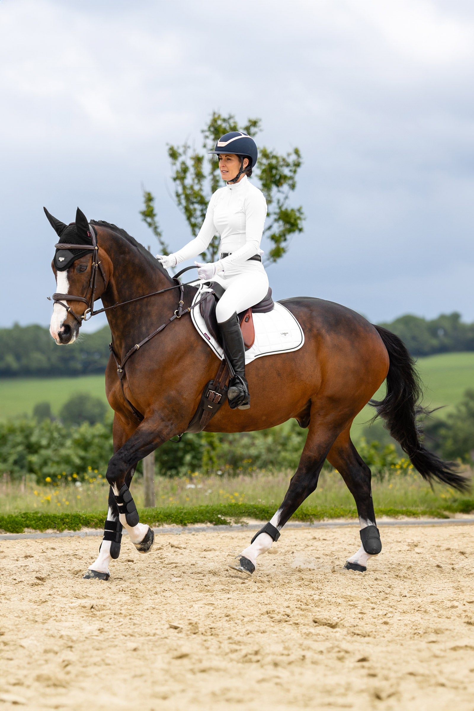 LeMieux Loire Classic Square Close Contact Saddle Pad Saddle Pads