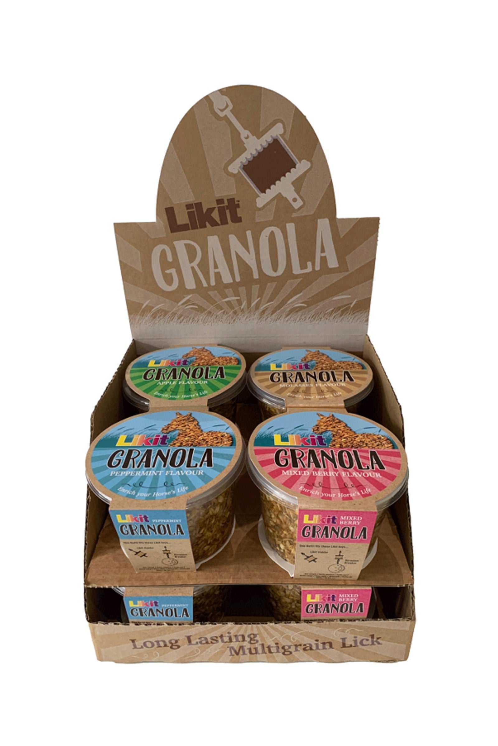 Likit Assortment de Granola (8 piezas) Horse Feed & Nutrition