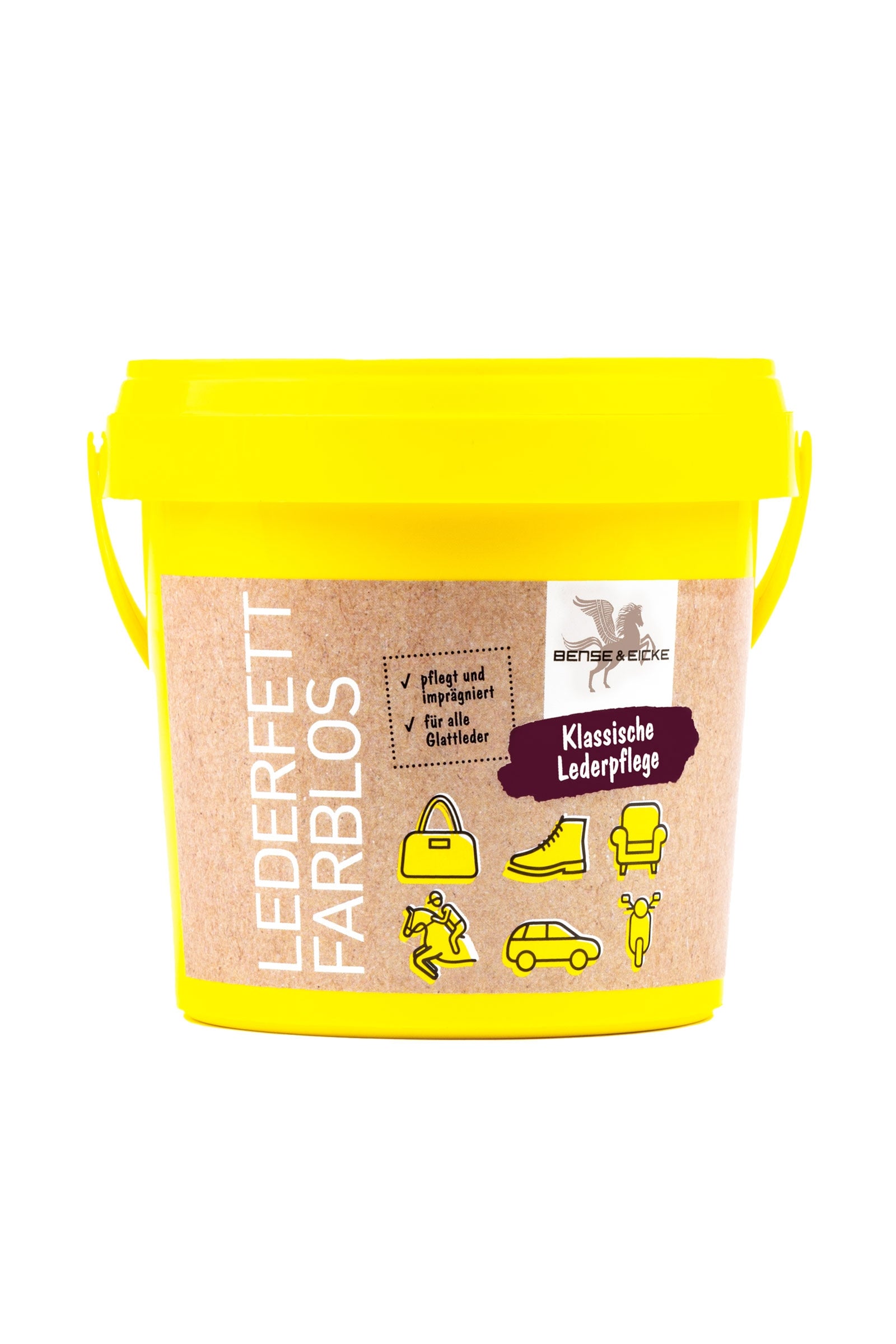 Bense & Eicke Grasa transparente para cuero, 500 ml Cuidado Salud